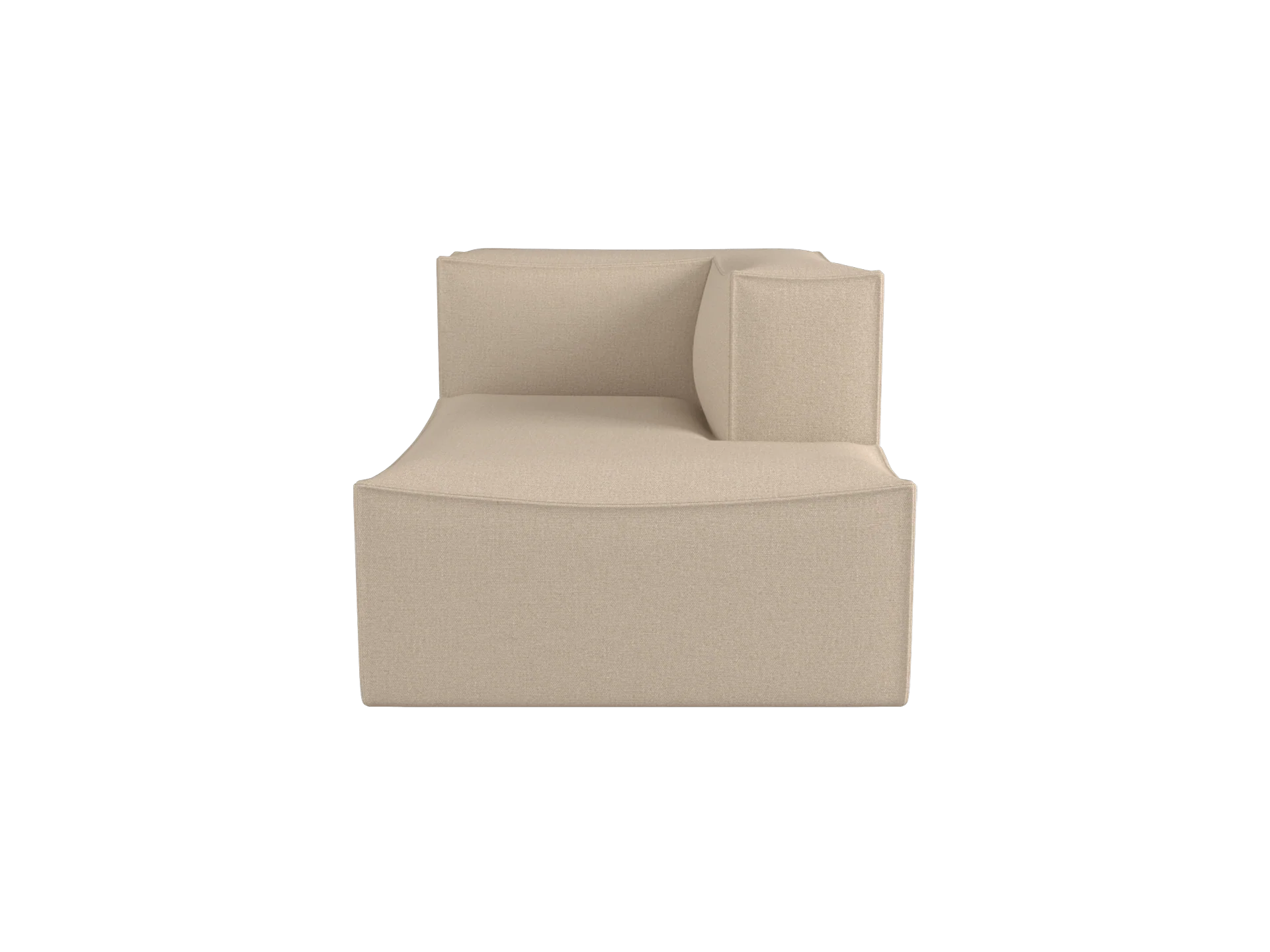 Catena Sofa Chaise Longue Right S601 - Rich Linen - Natural - US