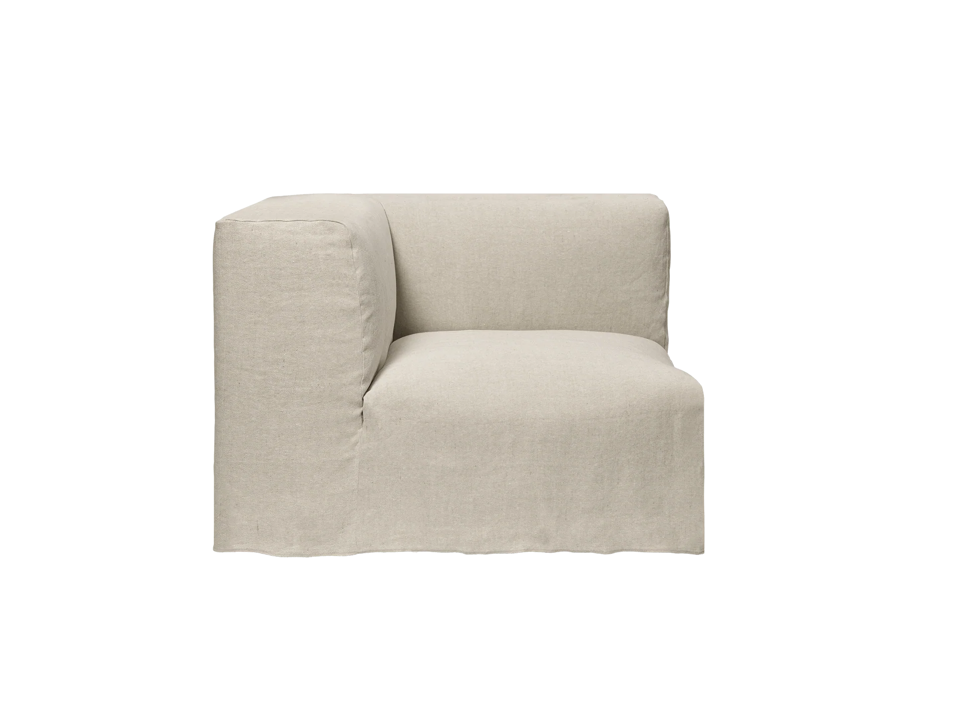 Catena Sofa Connect Corner L200 - Loose Drape - Natural - US