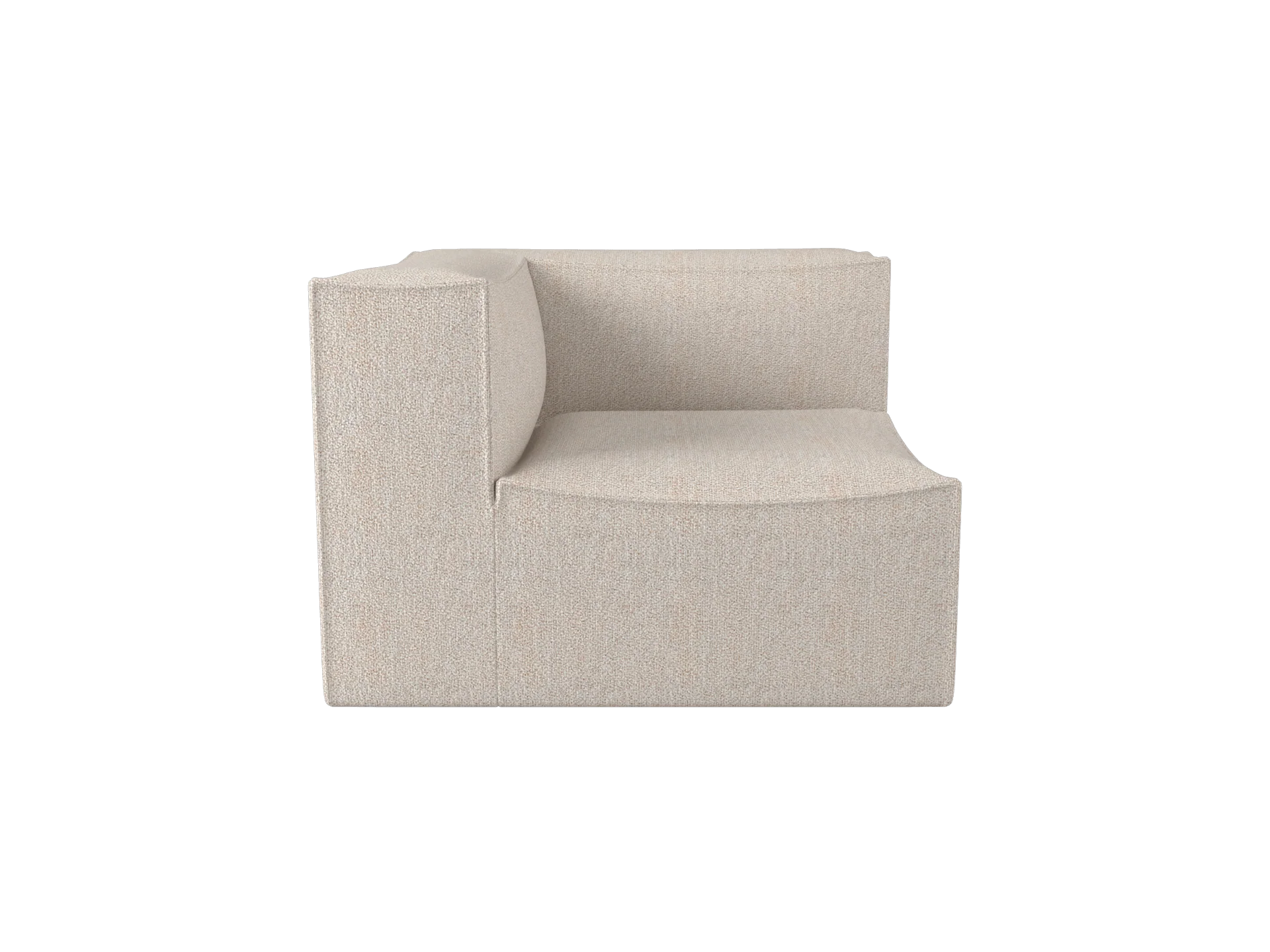 Catena Sofa Connect Corner L200 - Soft Bouclé - Natural - US
