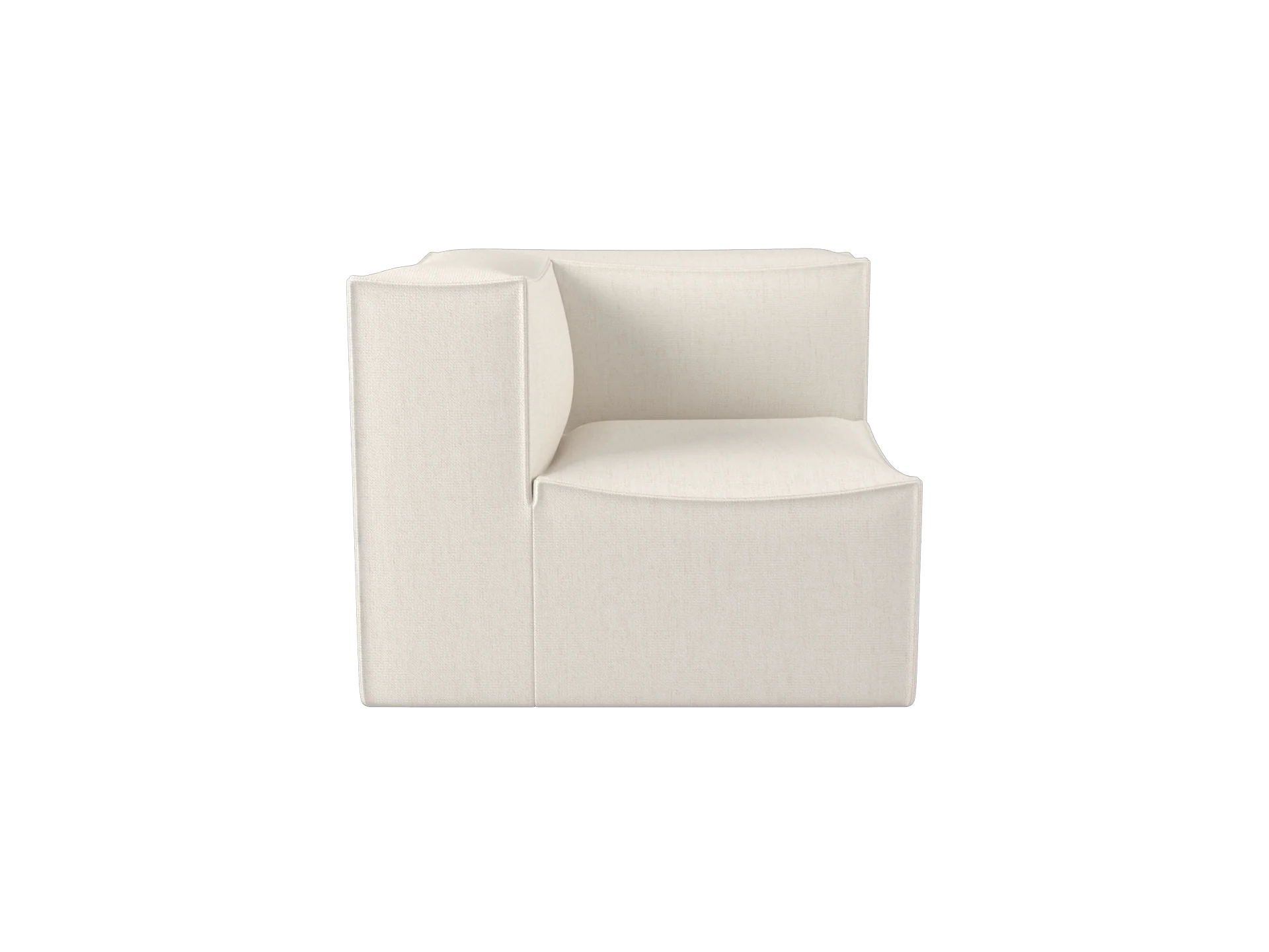 Catena Sofa Connect Corner S200 - Bouclé - Off-White - US