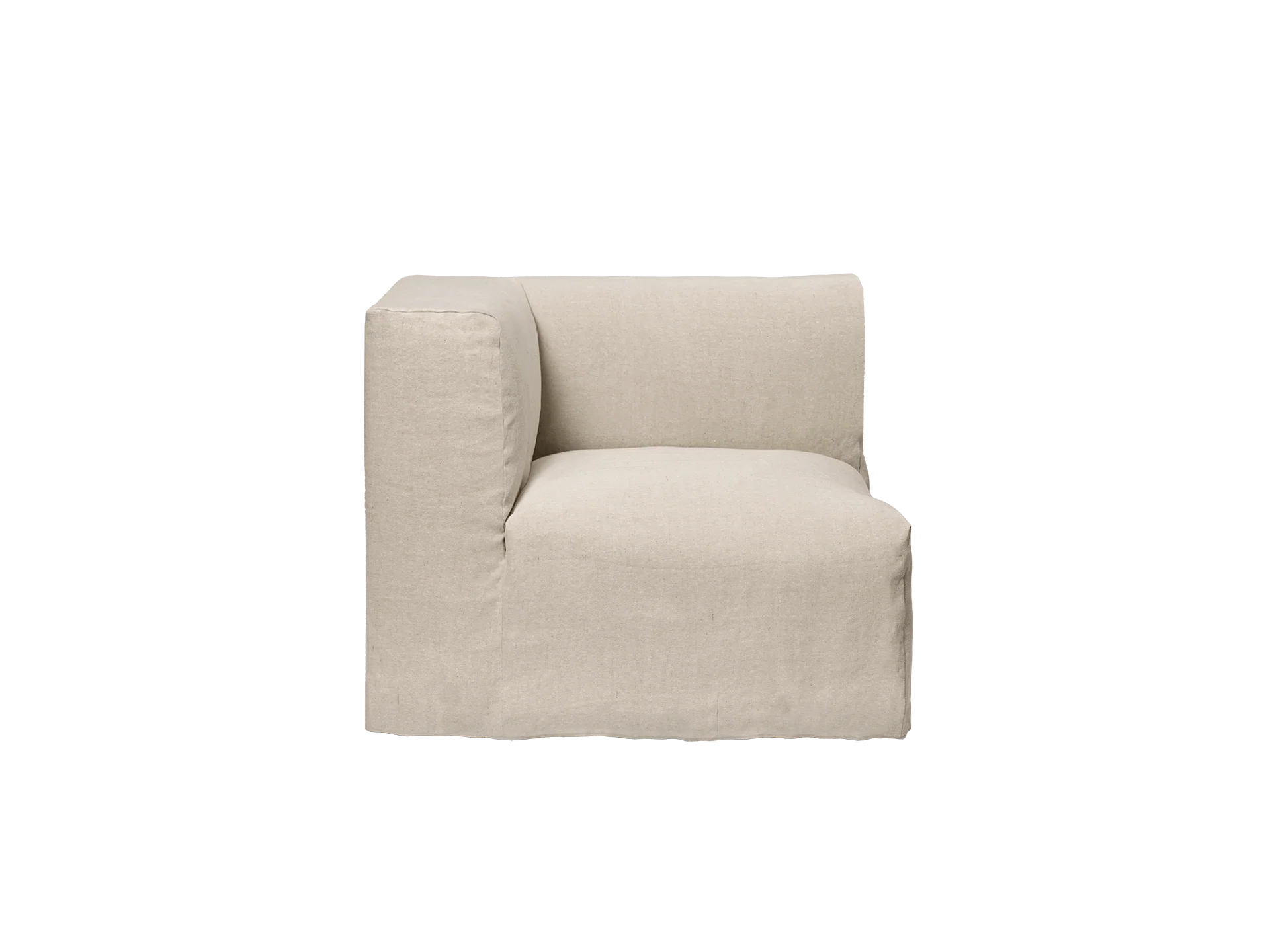 Catena Sofa Connect Corner S200 - Loose Drape - Natural - US