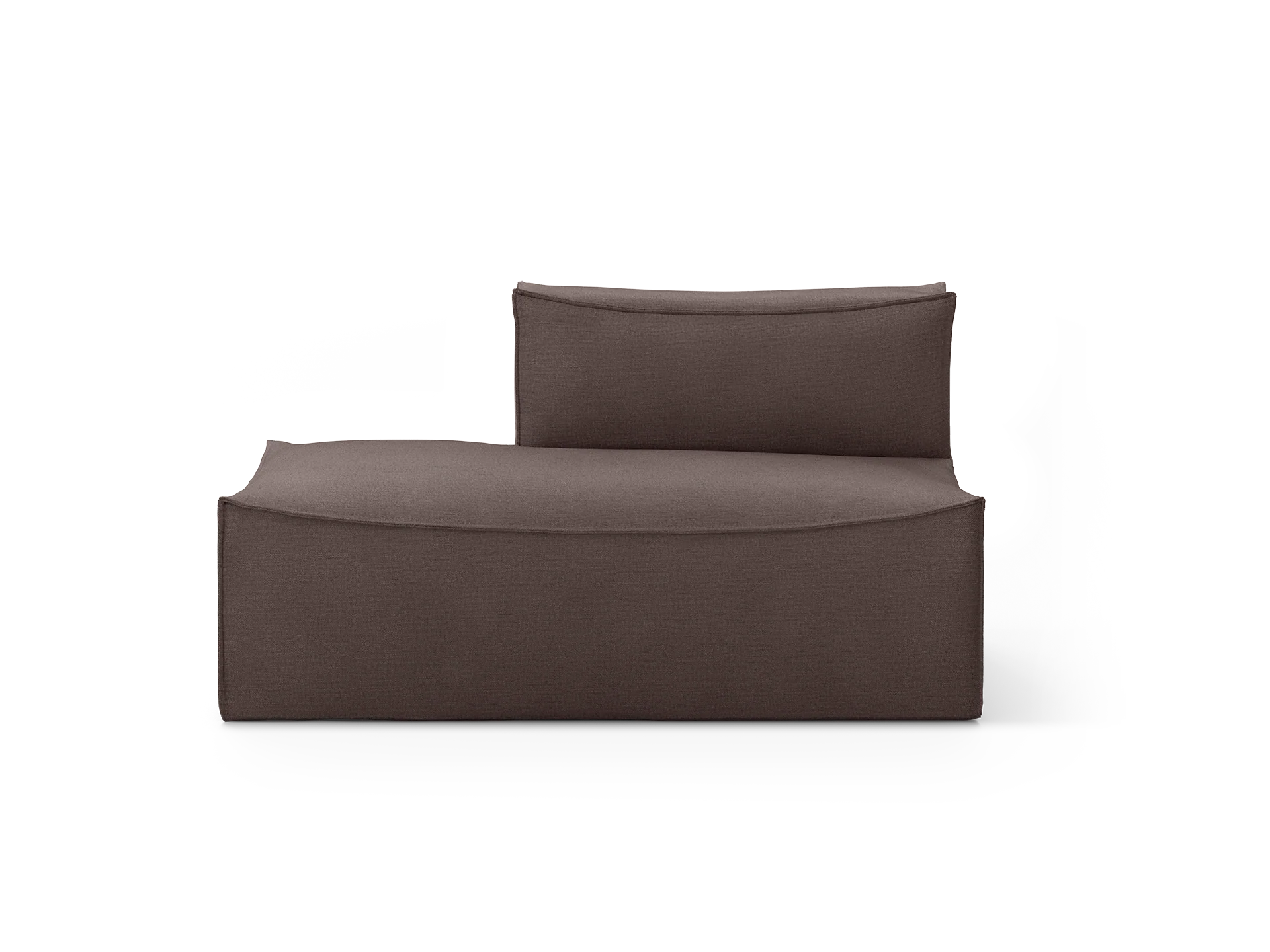 Catena Sofa Open End Left S300 - Hot Madison - Brown - US