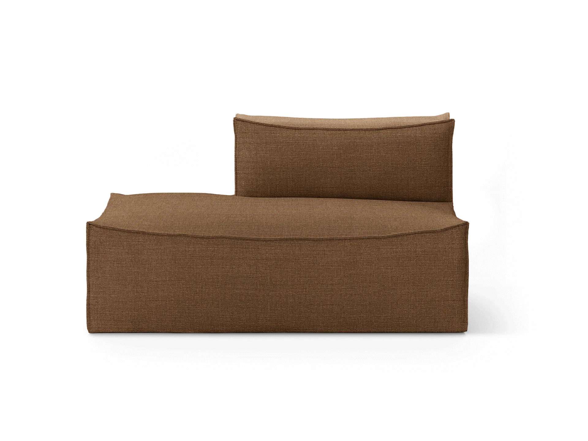 Catena Sofa Open End Left S300 - Hot Madison - Smoked Chocolate - US