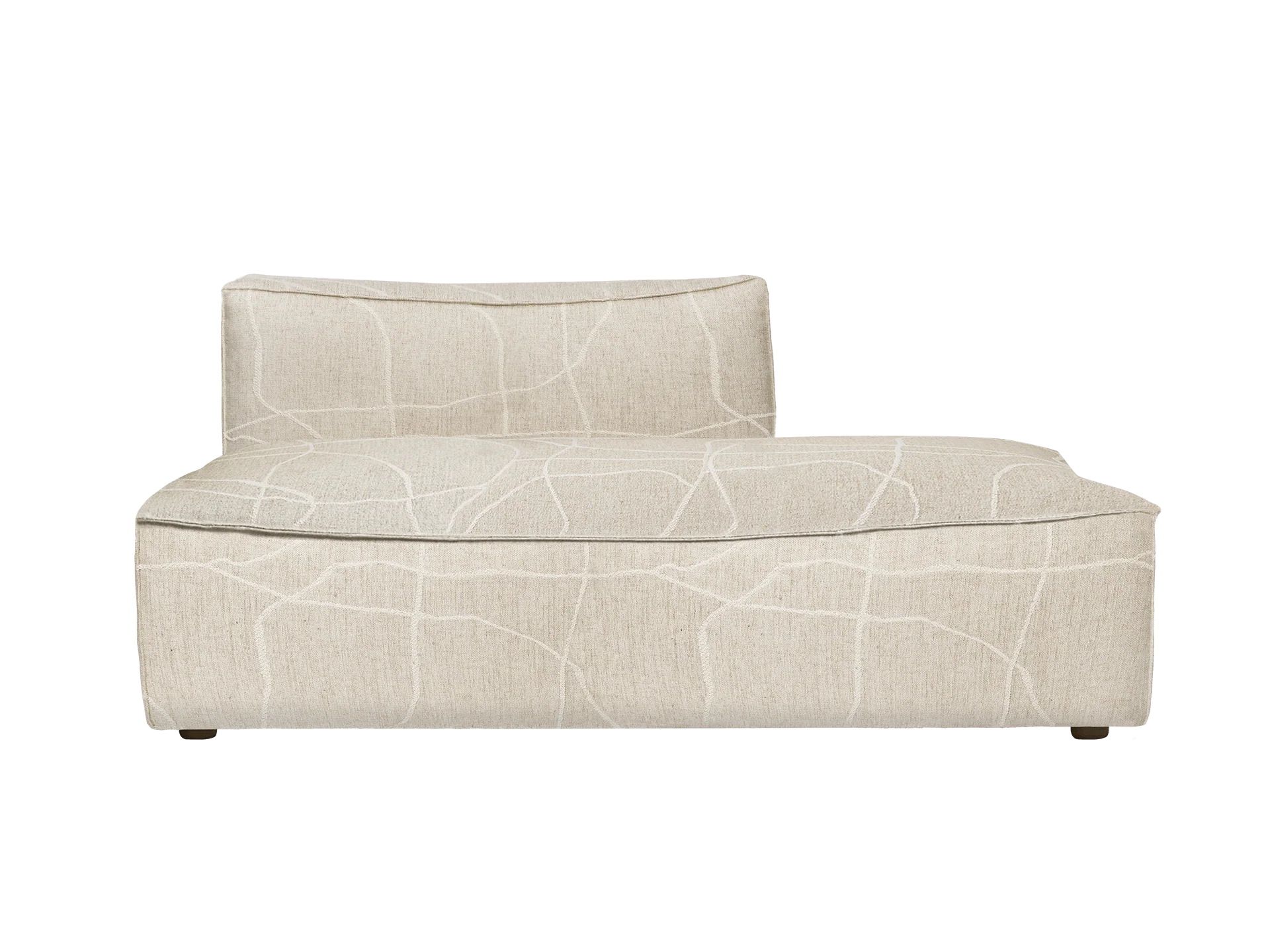 Catena Sofa Open End Right L301 - Can Lis - Sand/Off-White - US