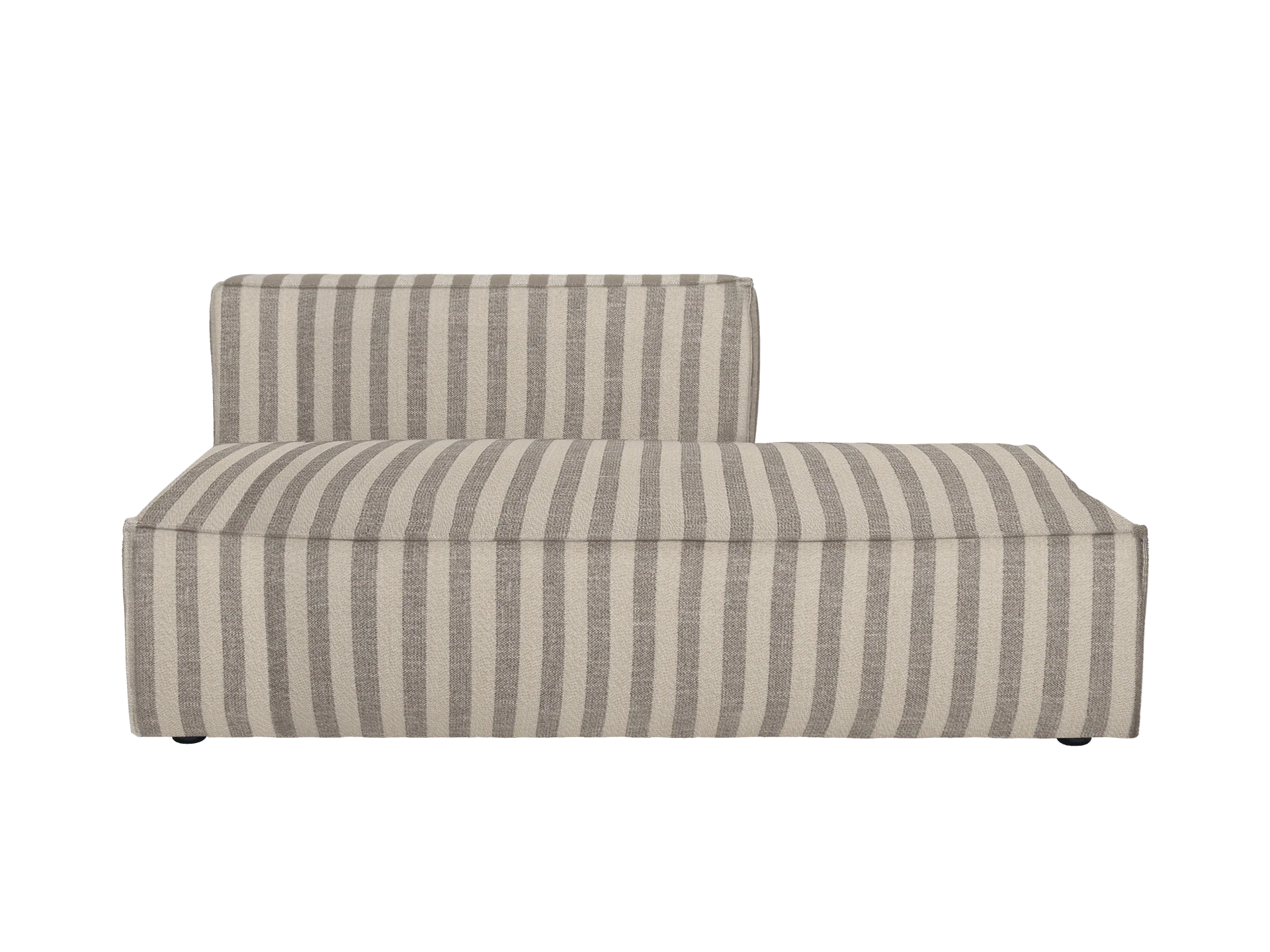 Catena Sofa Open End Right L301 - Louisiana - Sand/Off-White - US