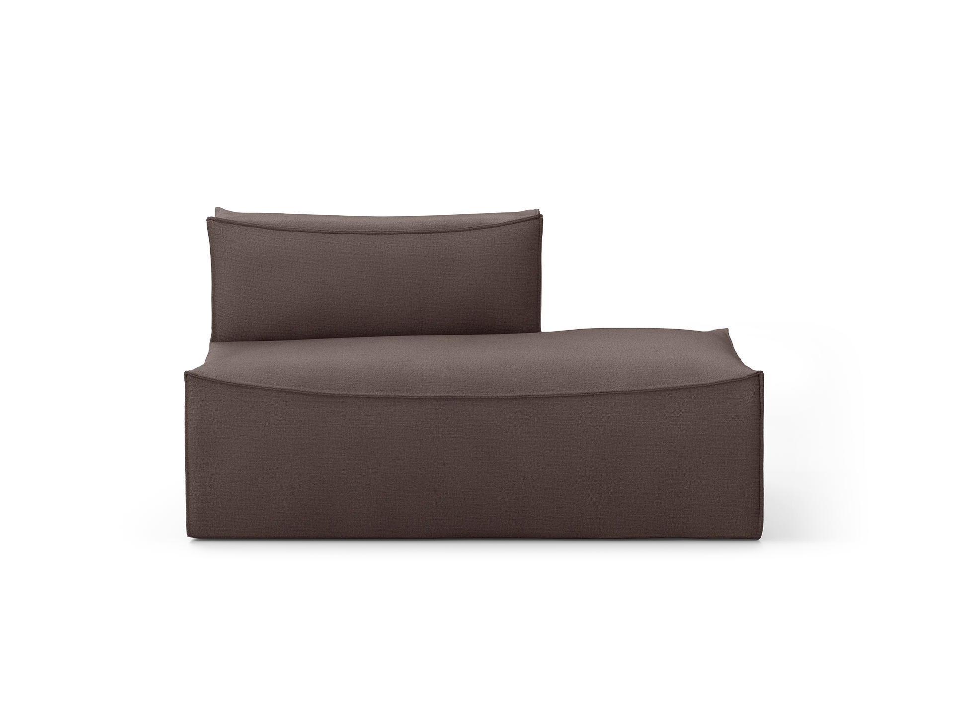 Catena Sofa Open End Right S301 - Hot Madison - Brown - US