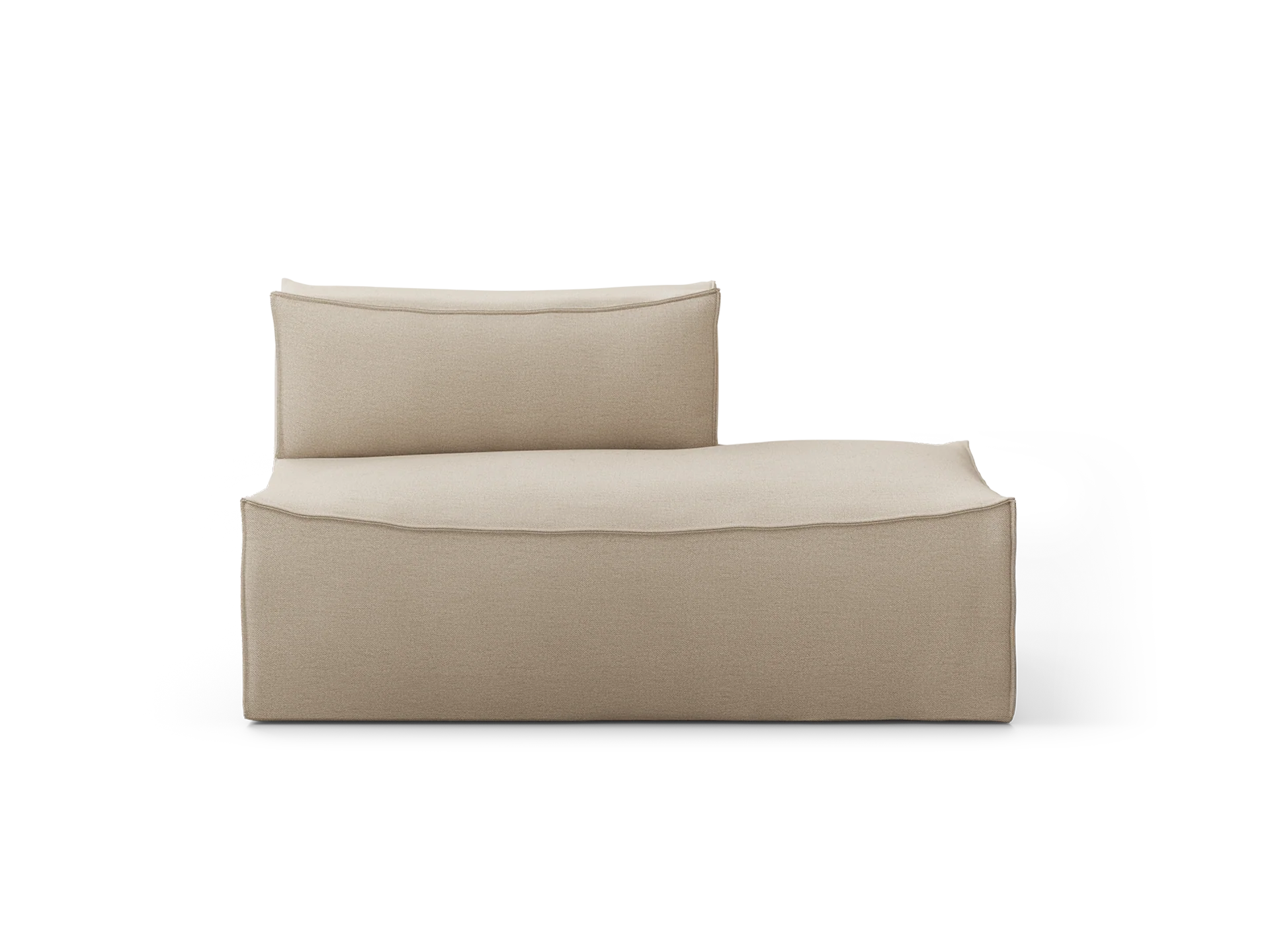 Catena Sofa Open End Right S301 - Rich Linen - Natural - US