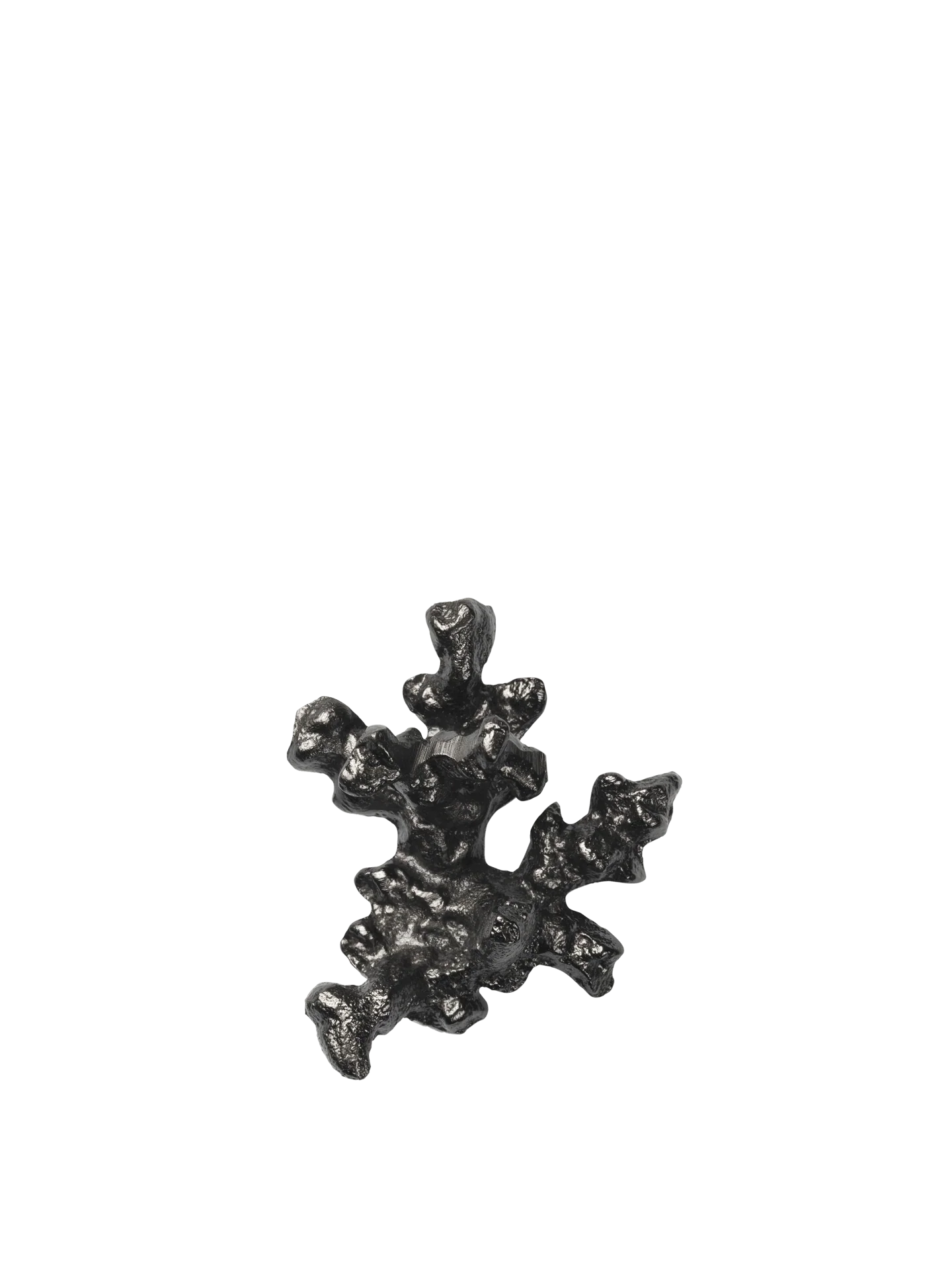 Comber Coral Branch Hook - Blackened Aluminium