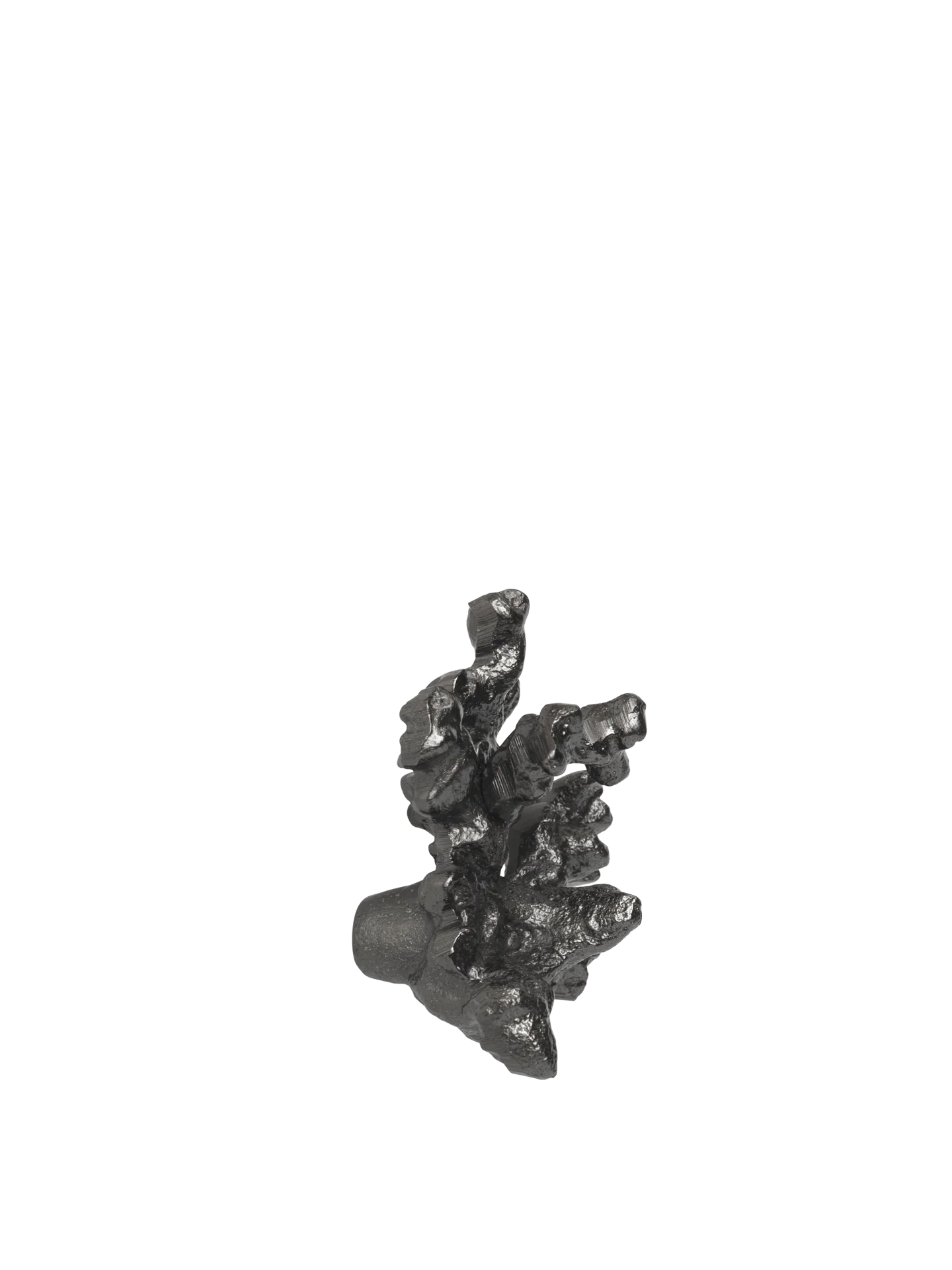 Comber Coral Branch Hook - Blackened Aluminium - Image 2