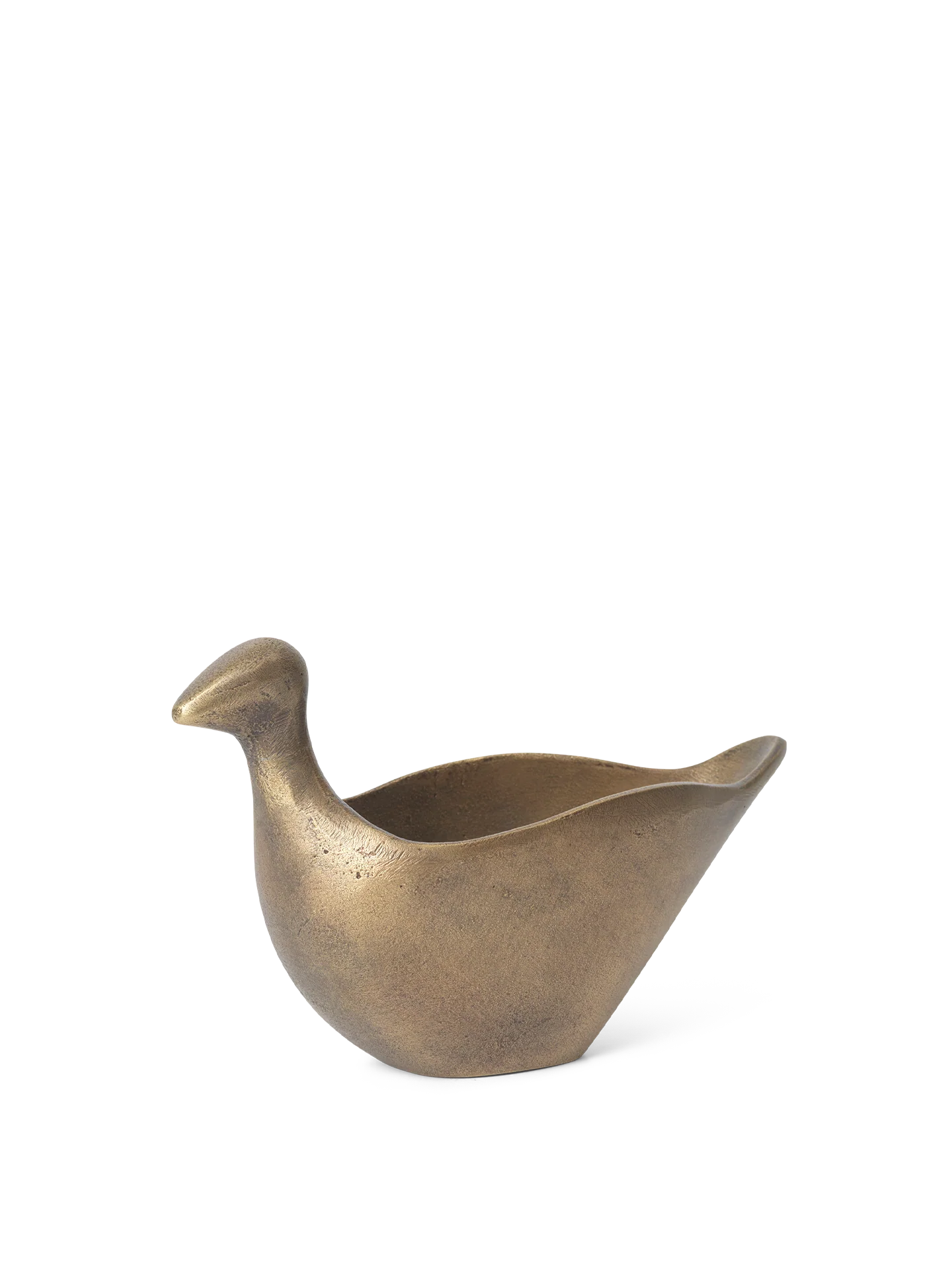 Coot Pencil Holder - Antique Aluminium
