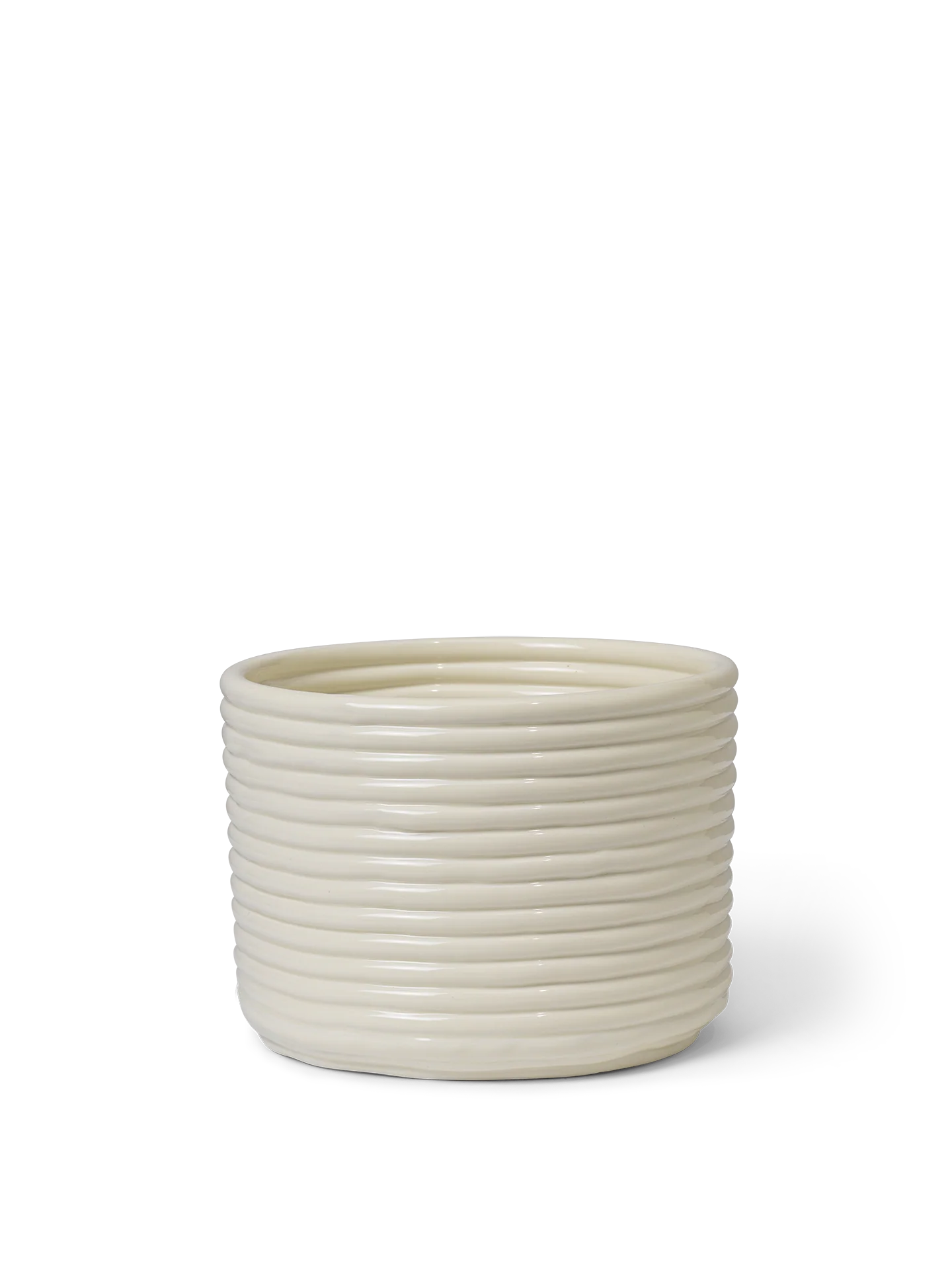 Corduroy Pot - Off-White