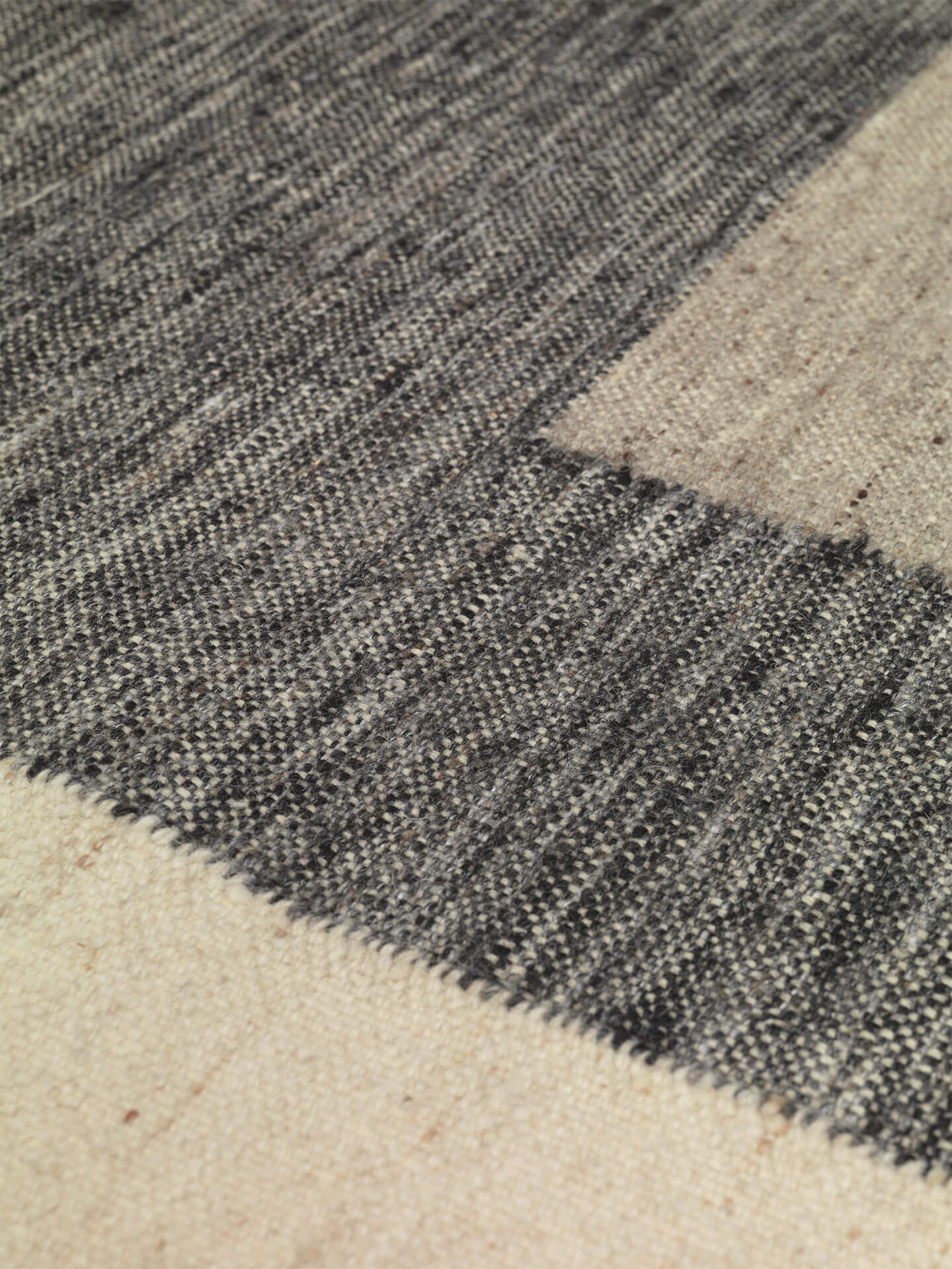 Counter Rug - Charcoal/Off-white - Image 4