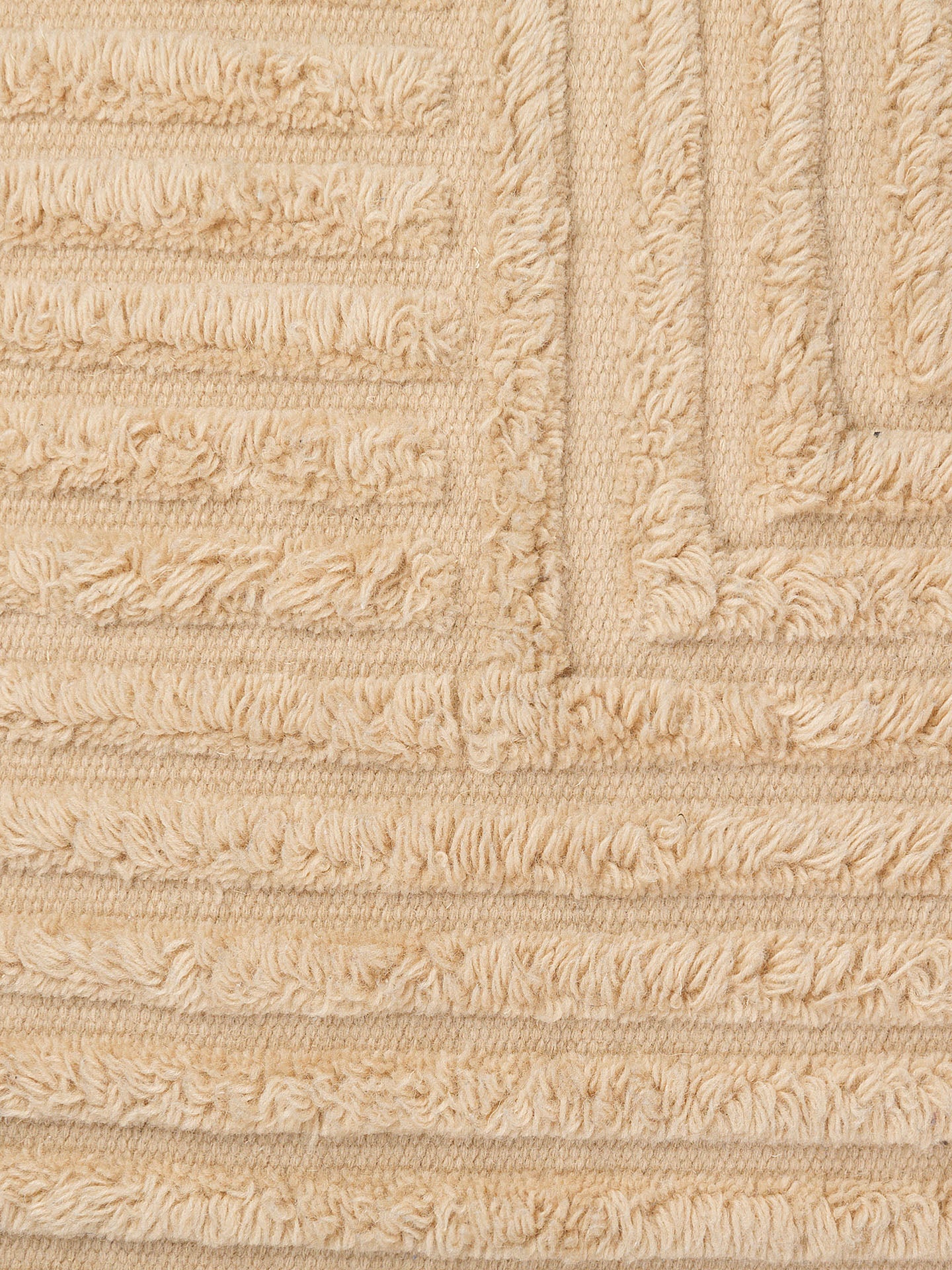Crease Wool Cushion - Light Sand - Image 3