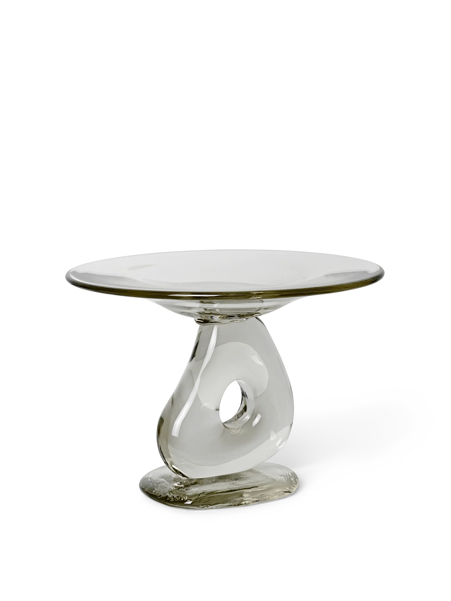 Damo Glass Centrepiece - Large - Clear