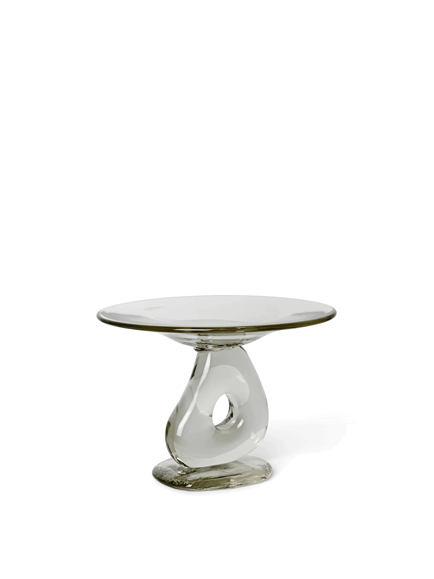 Damo Glass Centrepiece - Small - Clear