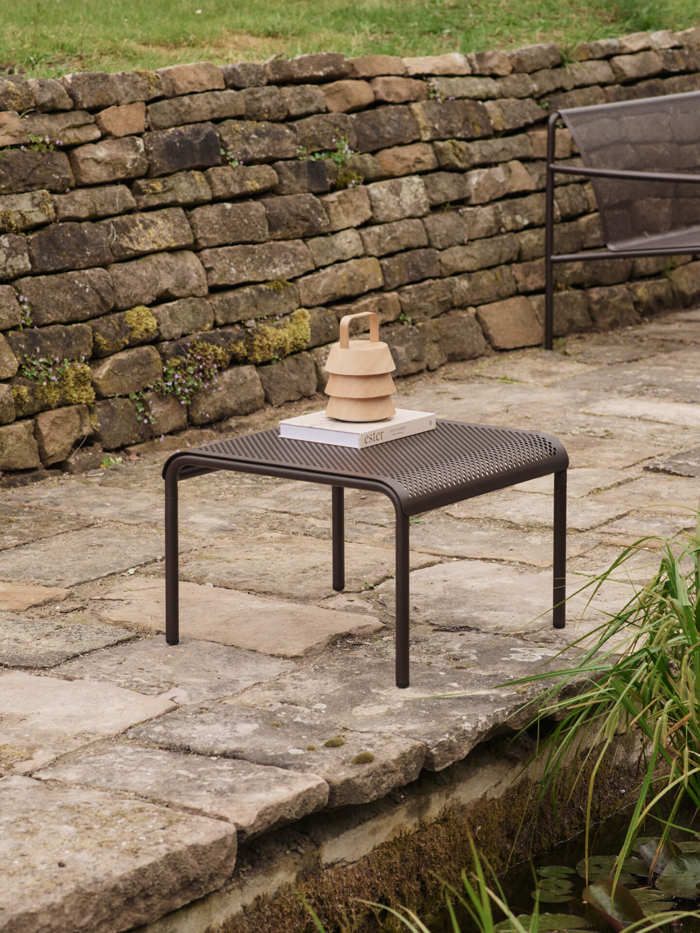 Dapple Low Table - 57 x 57 - Dark Chocolate - Image 2