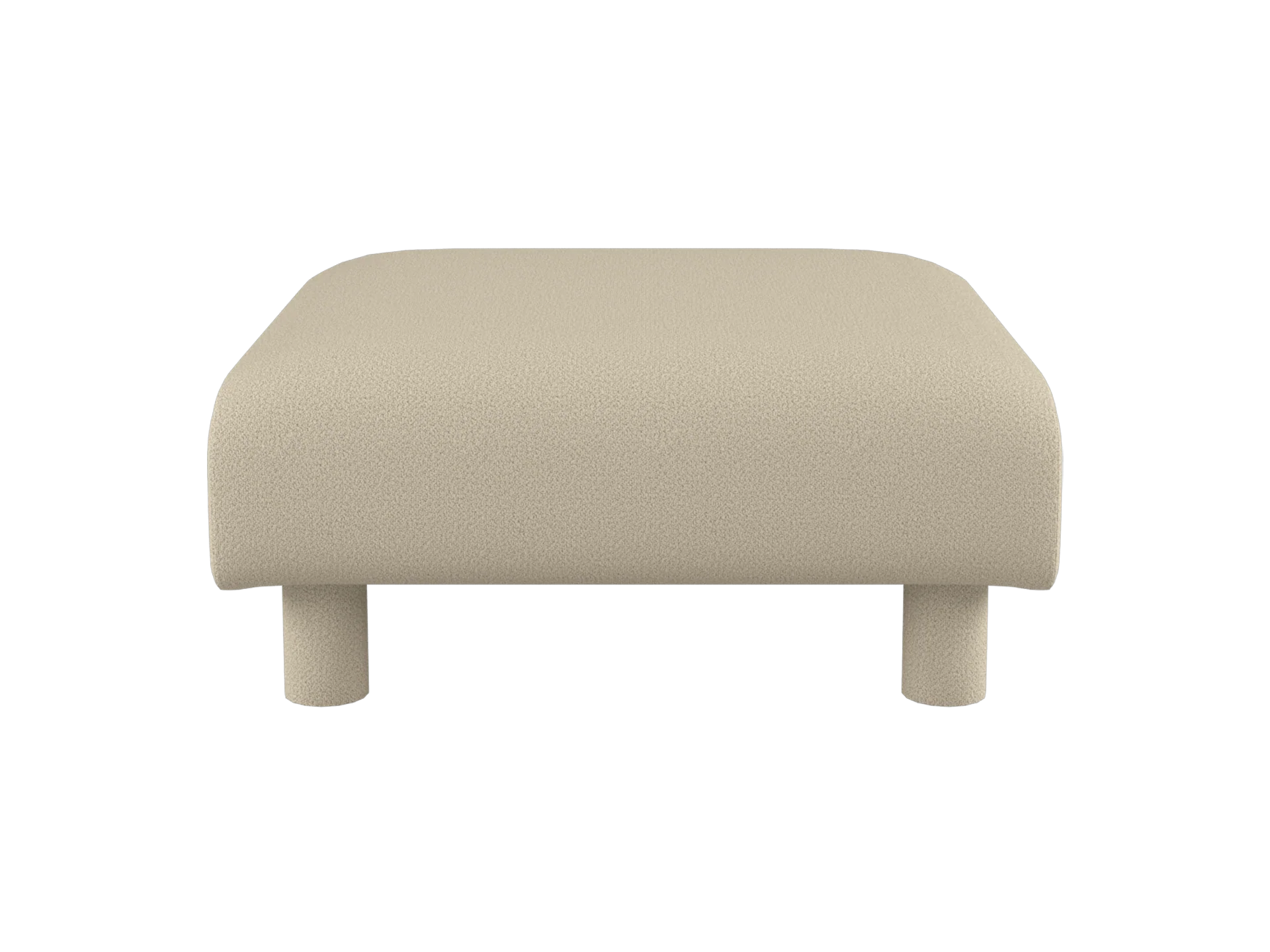 Dase Ottoman - Grain - Cashmere - US