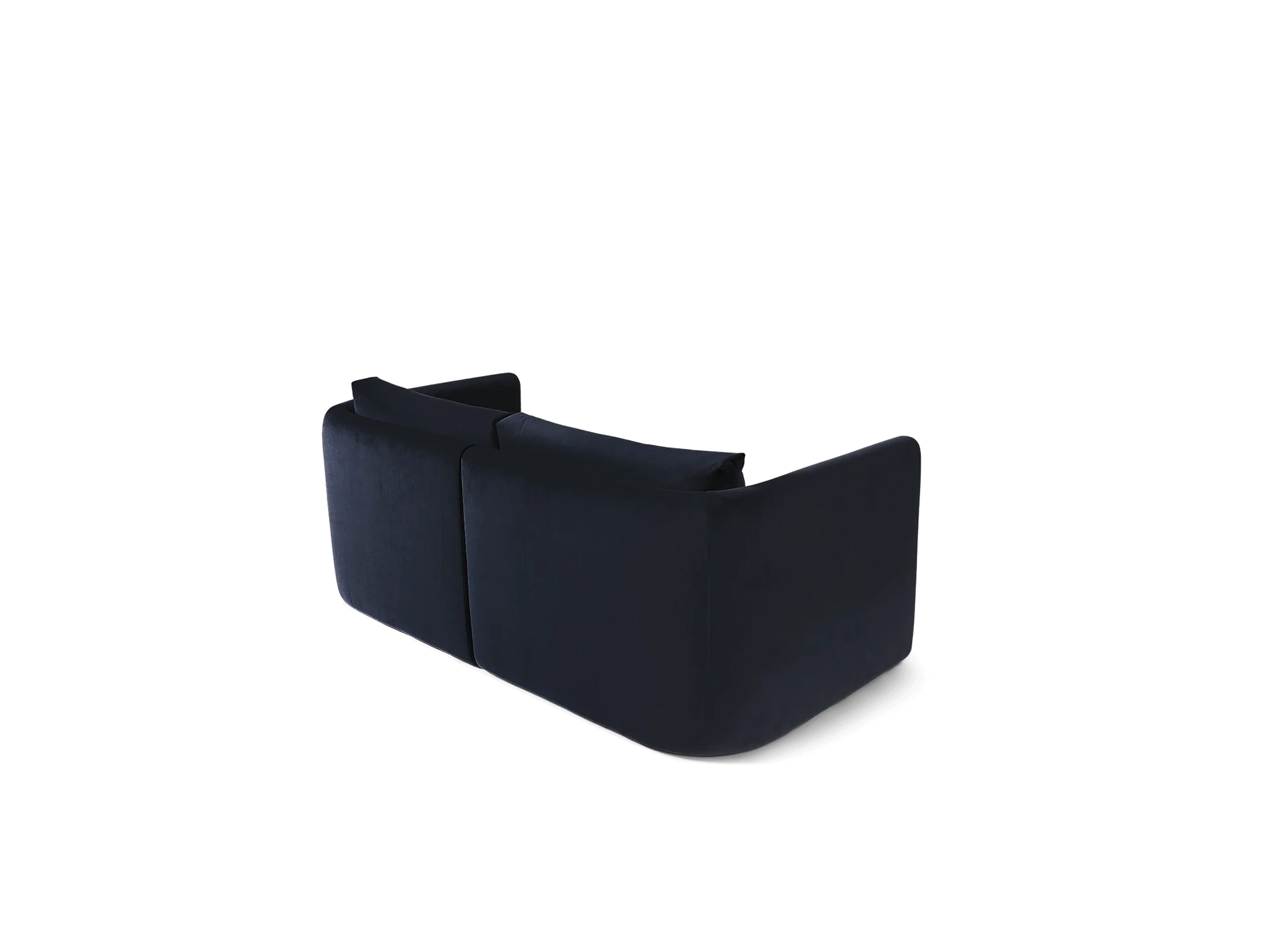 Dase Sofa Armrest Left - Rich Velvet - Navy - US - Image 4