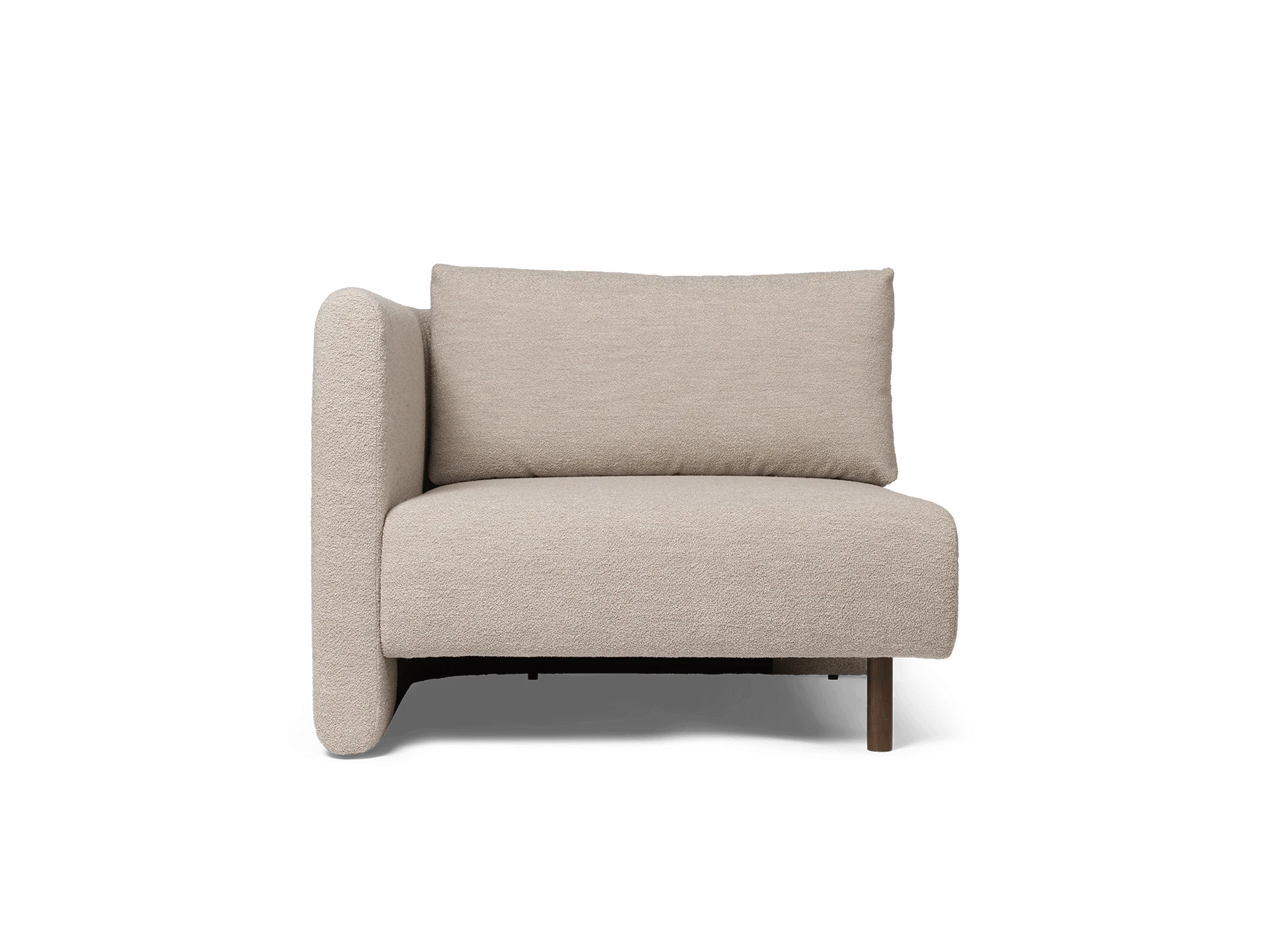 Dase Sofa Armrest Left - Soft Bouclé - Natural - US - Image 3
