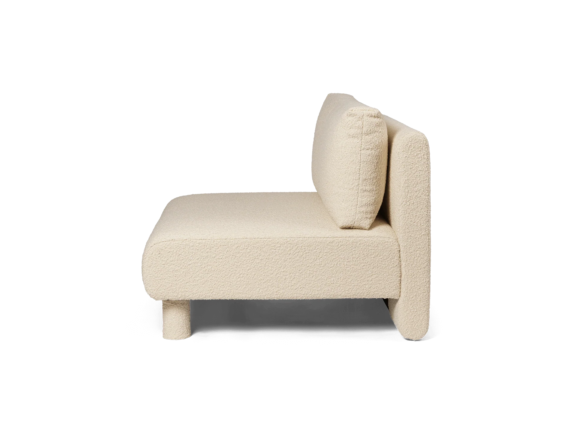 Dase Sofa Center - Nordic Bouclé - Off-White - US - Image 4