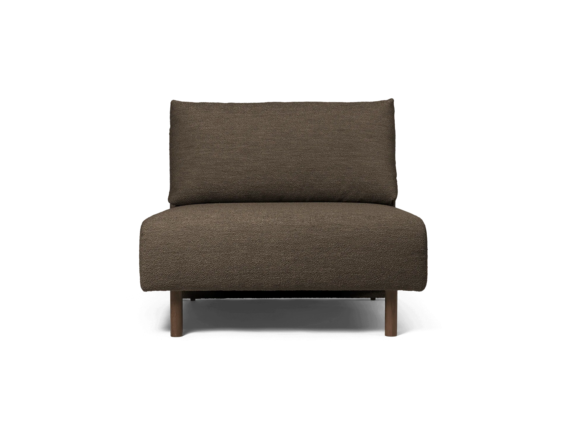 Dase Sofa Center - Soft Bouclé - Dark Brown - US - Image 2