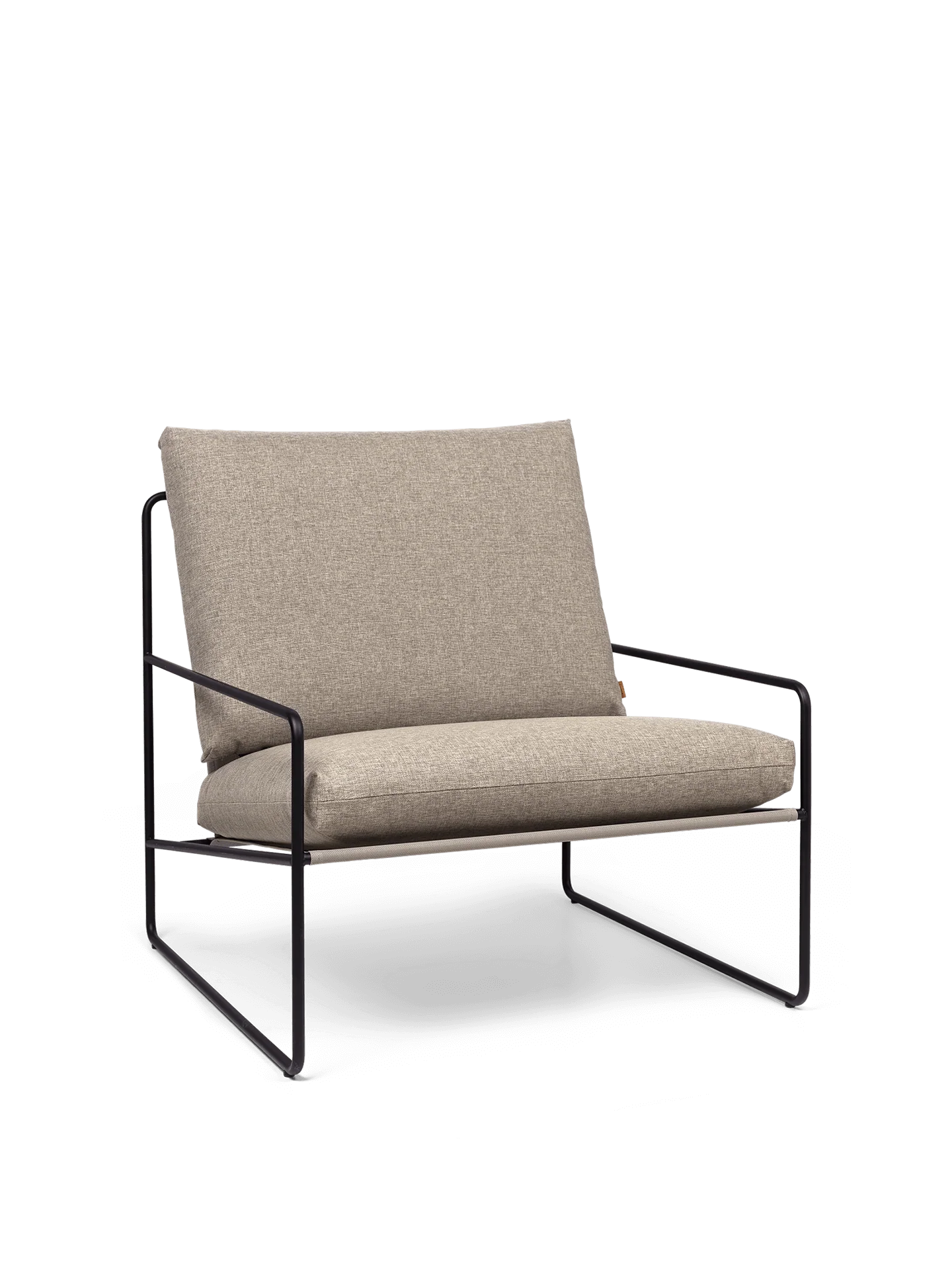 Desert 1-seater - Black - Dolce - Dark Sand