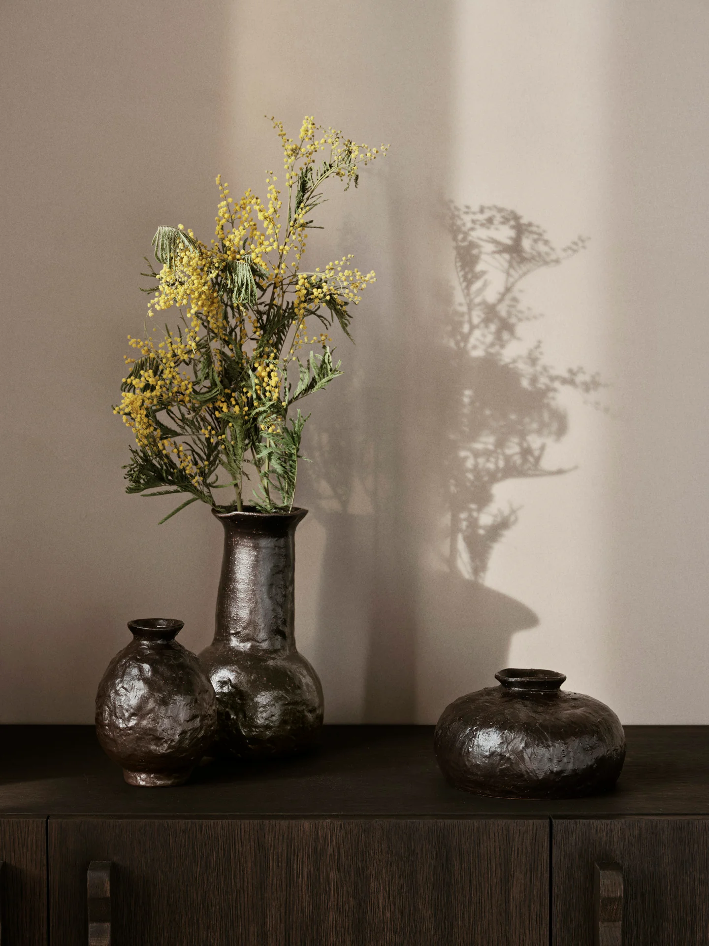 Doro Vase - Large - Coffee - Image 2