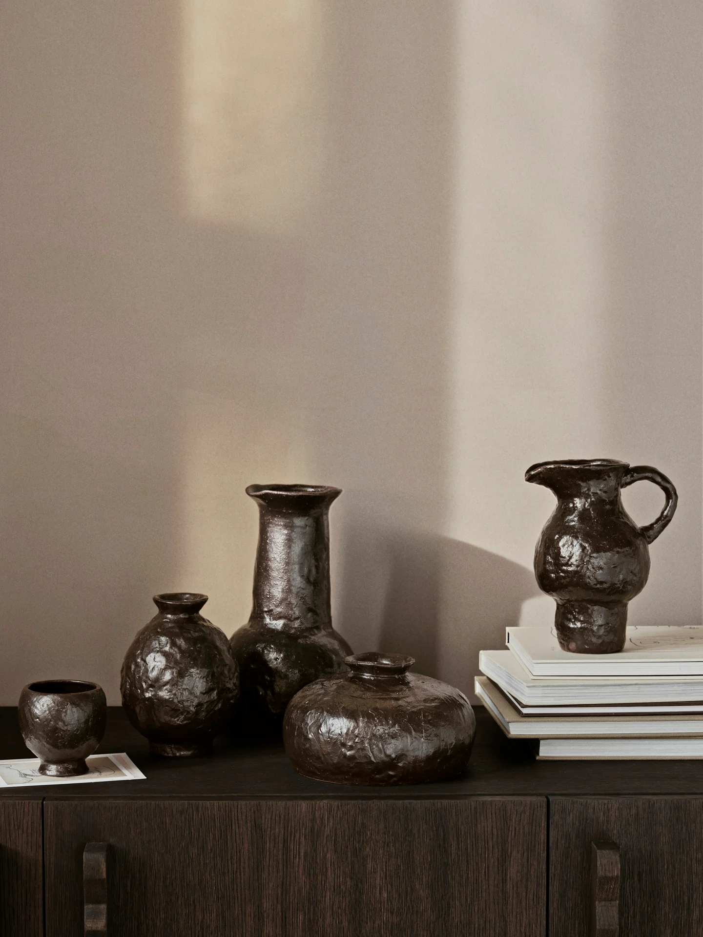 Doro Vase - Large - Coffee - Image 3