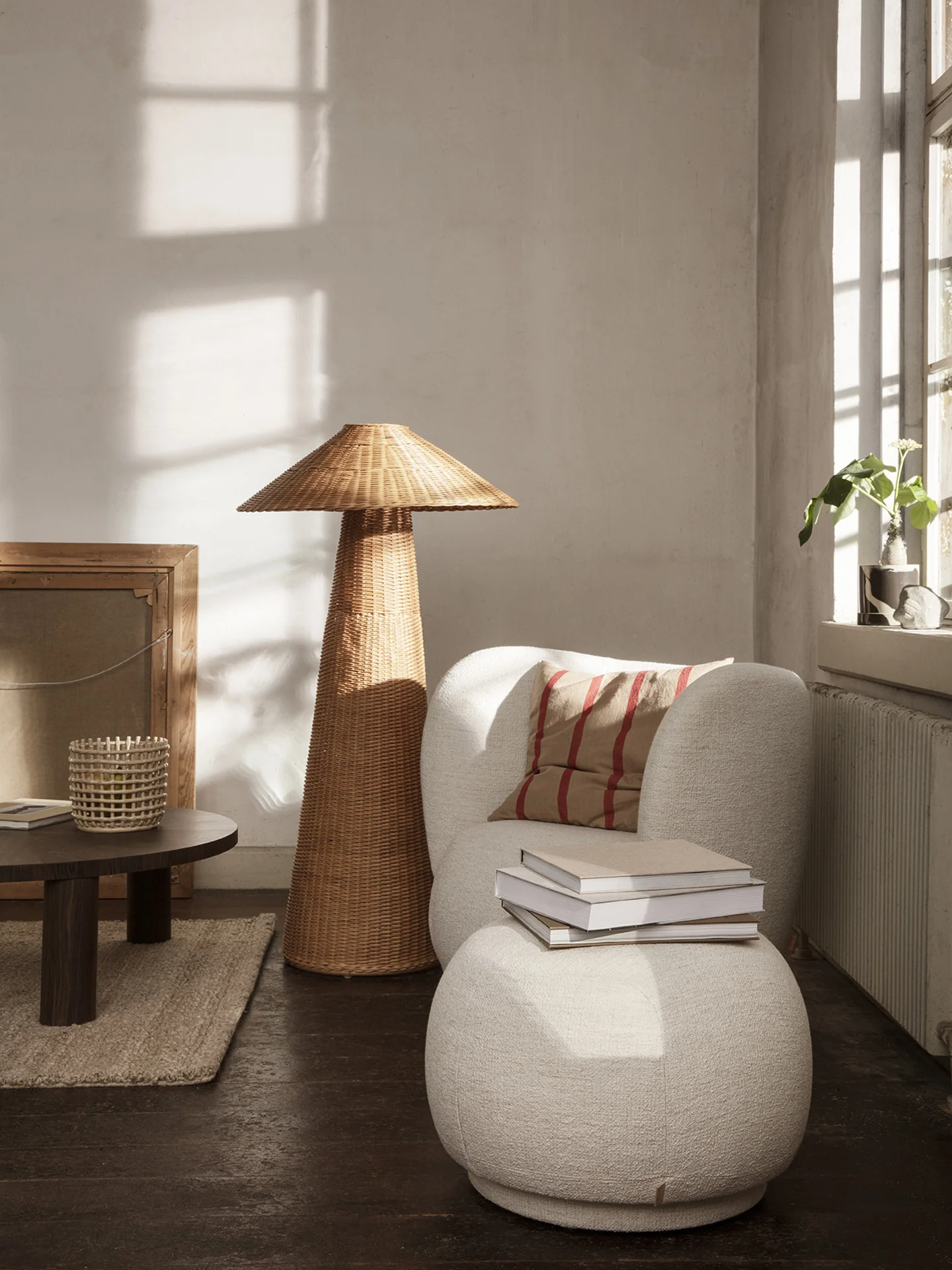 Dou Floor Lamp - Natural - UL - Image 2