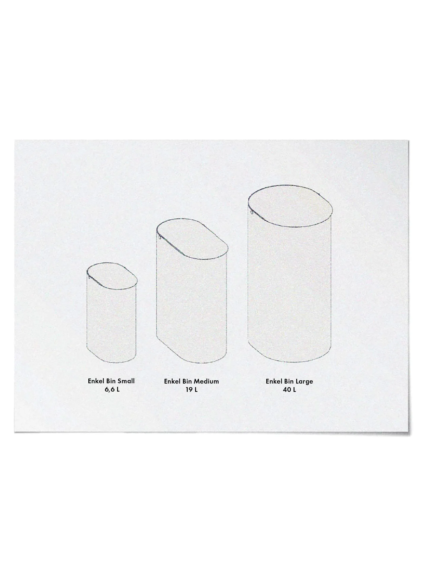 Enkel Bin - Small - Black - Image 4