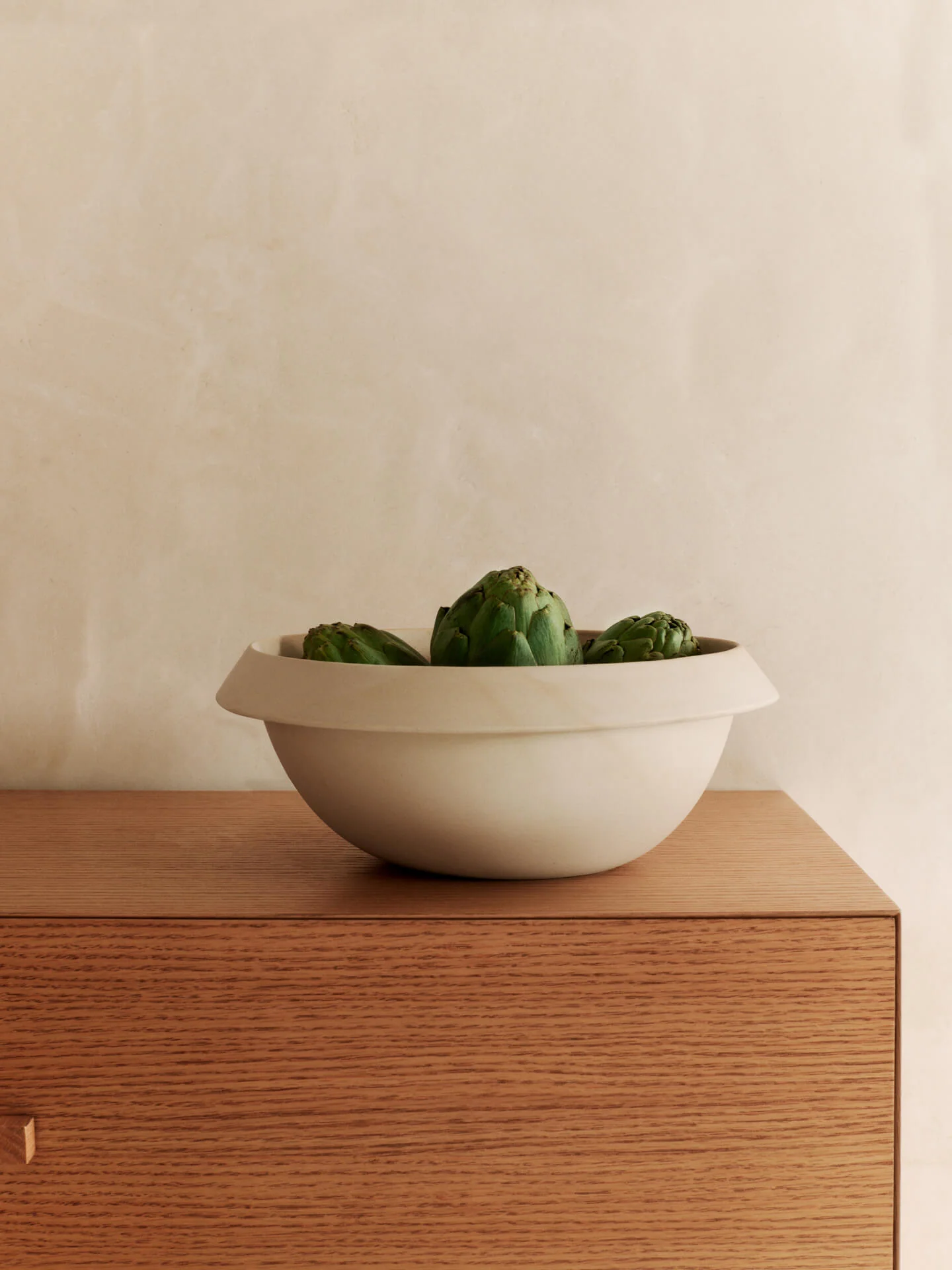 Erena Serving Bowl - Ø32 - Cream - Image 2