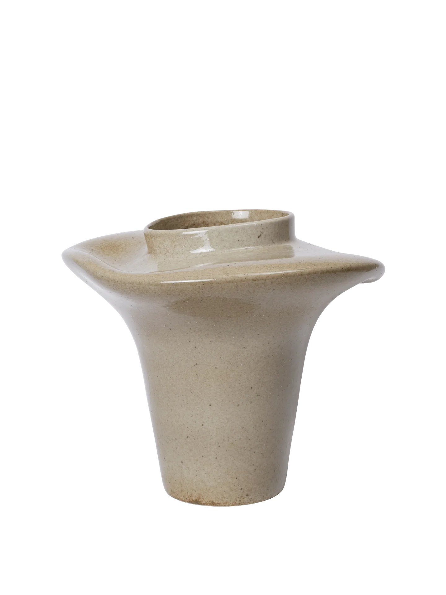 Evio Vase - Large - Elm Green