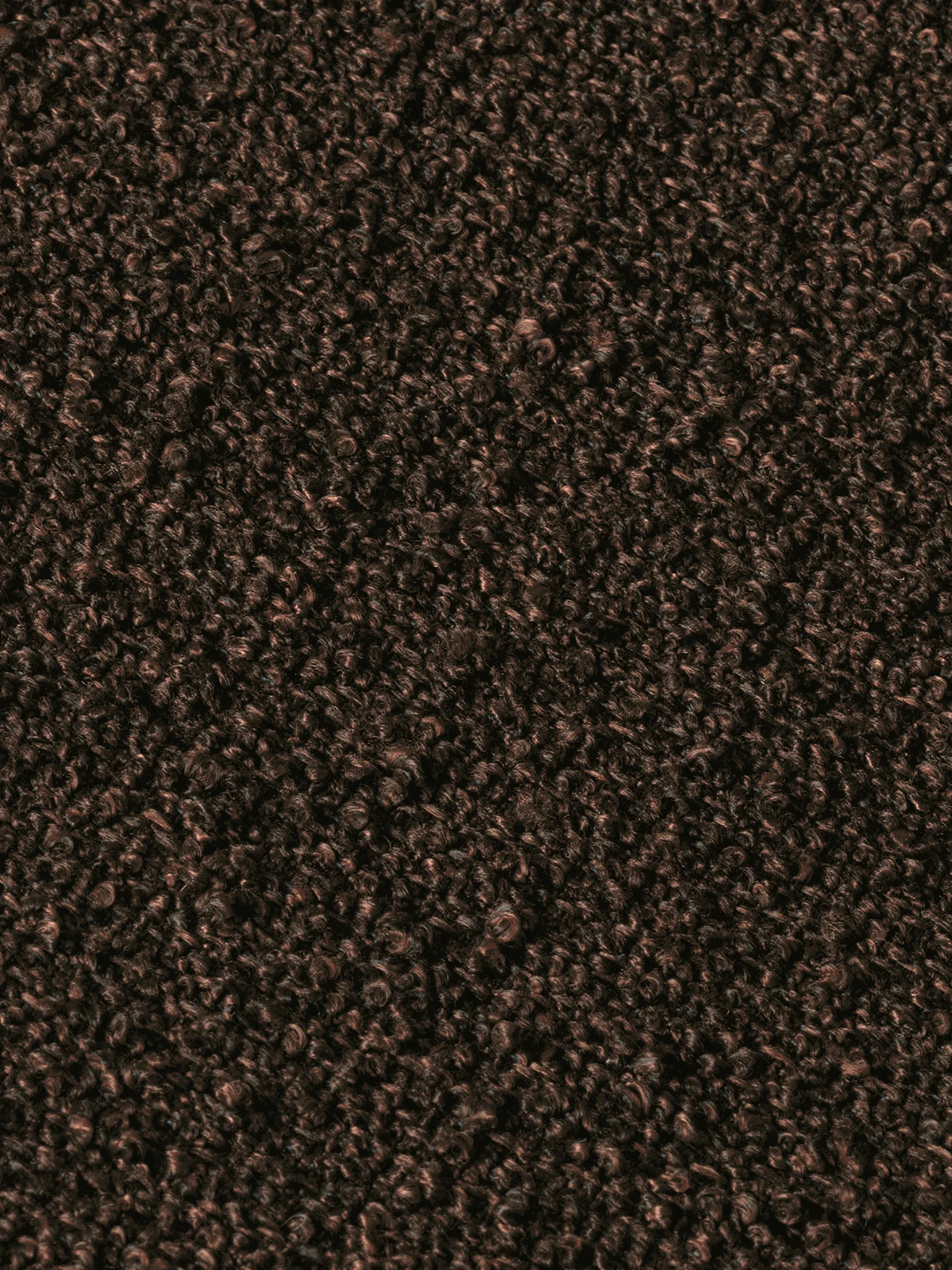 Rouli Center Module - Pure Bouclé - Chestnut Brown - Image 5