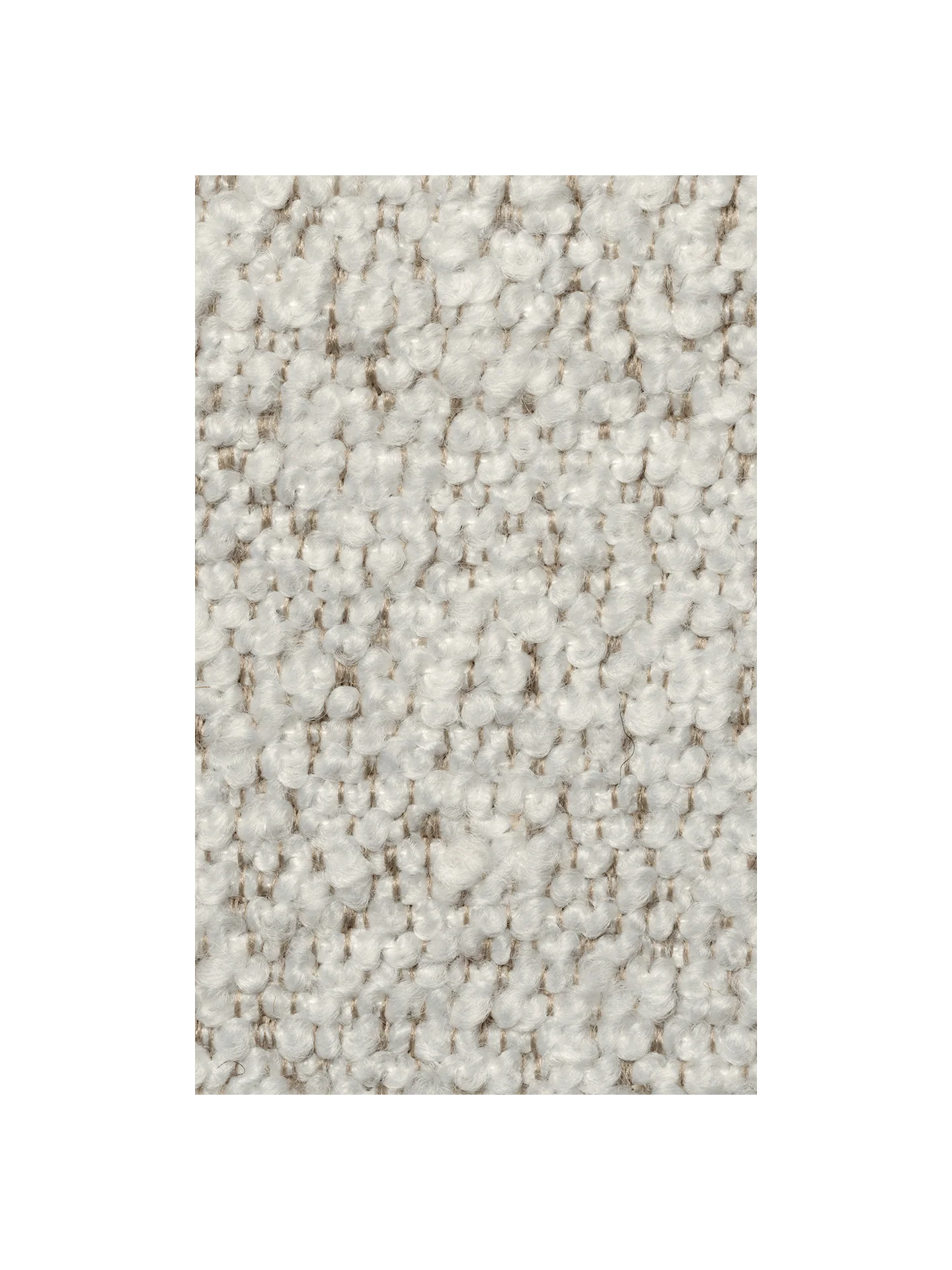 Fabric Sample - Soft Bouclé - Off-white/Sand