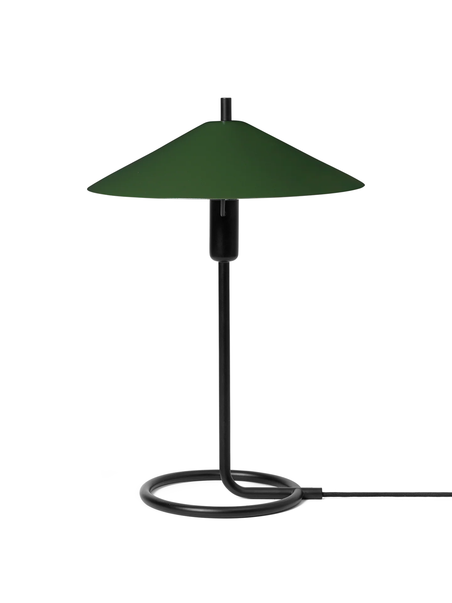 Filo Table Lamp - Black/Dark Olive - UL