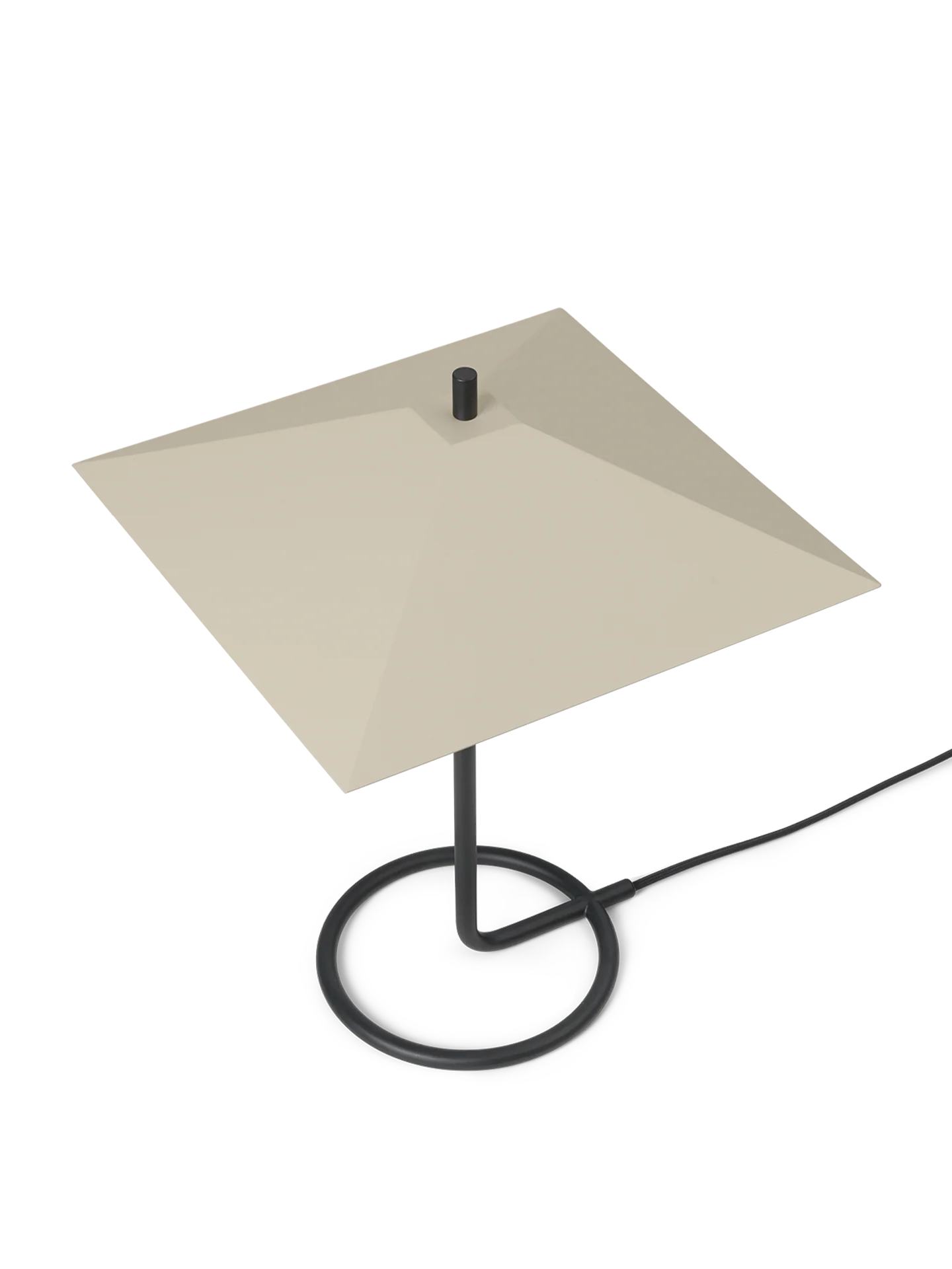Filo Table Lamp Square - Black/Cashmere - UL - Image 3