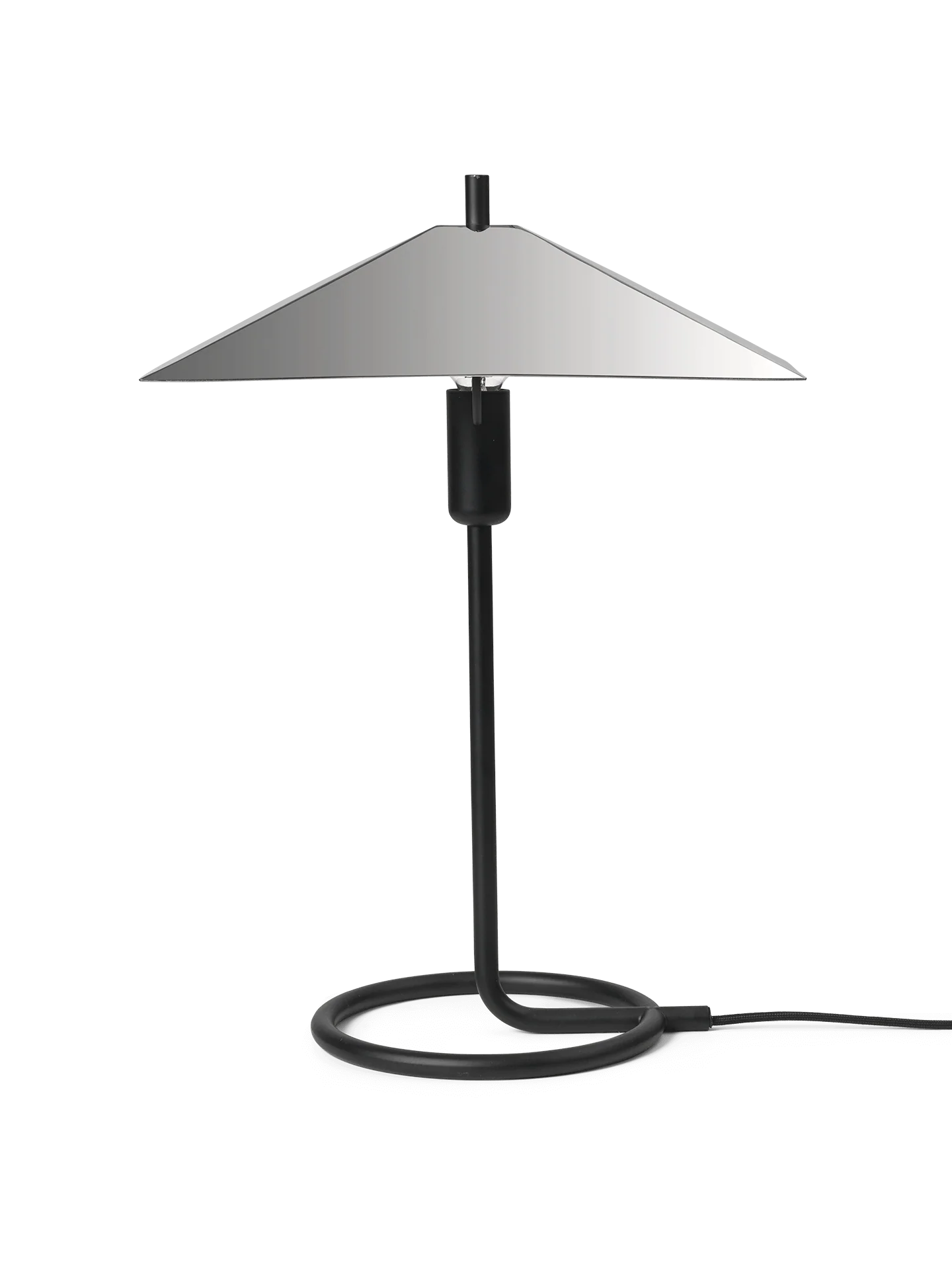 Filo Table Lamp Square - Black/Mirror Polished - UL
