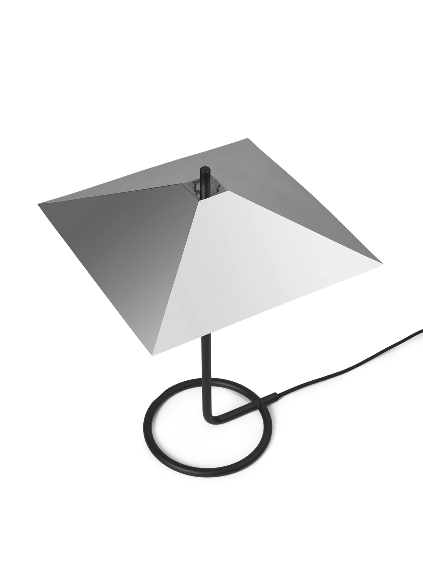 Filo Table Lamp Square - Black/Mirror Polished - UL - Image 2