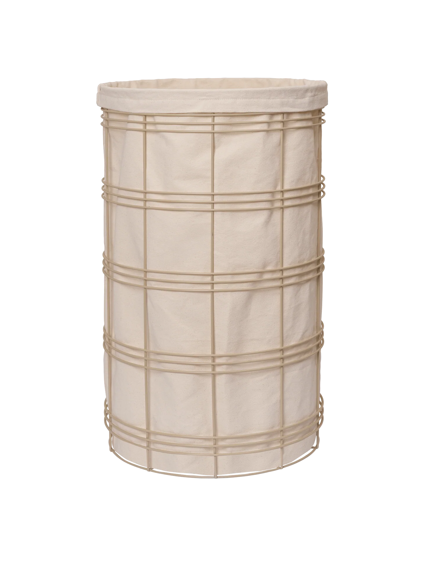 Fio Laundry Basket - Cashmere/Natural
