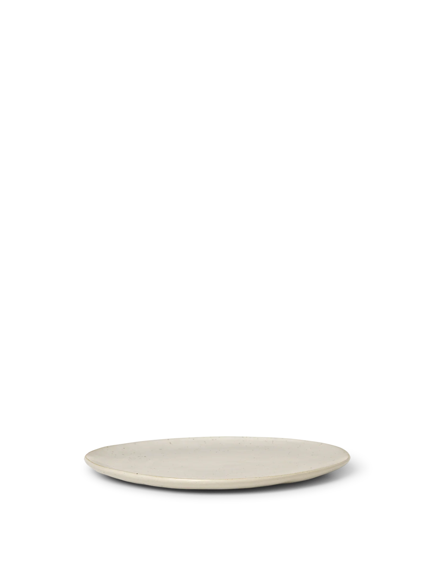 Flow Plate - Medium - Off-White Speckle