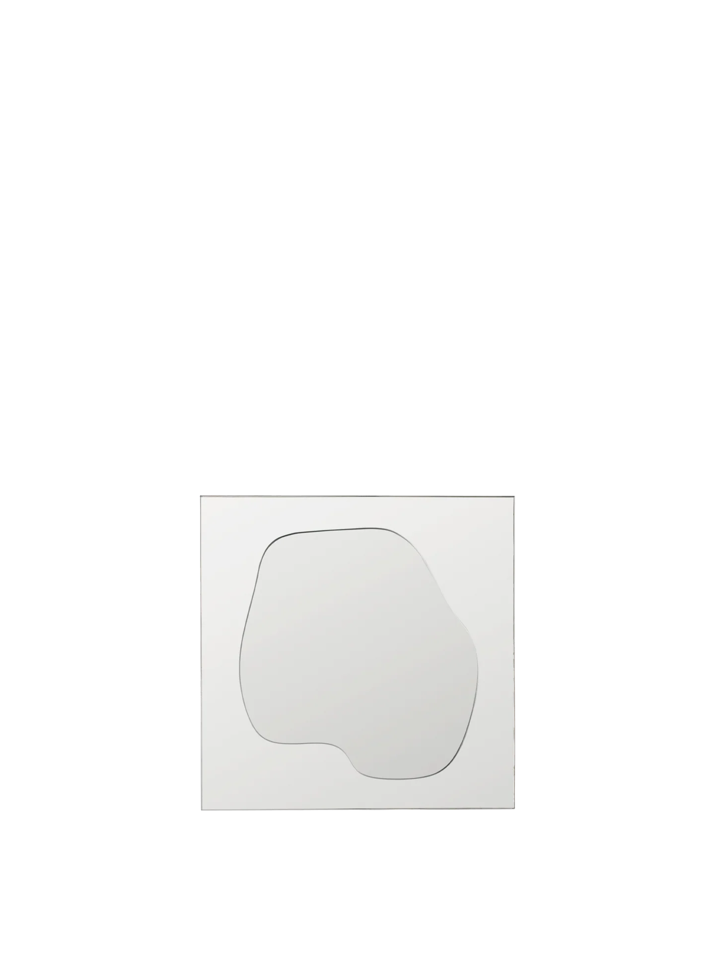 Folia Mirror - Small - Silver