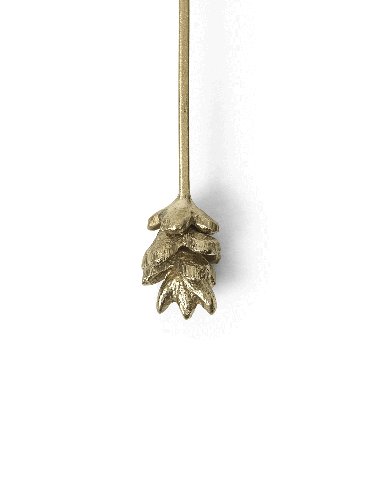 Forest Christmas Tree Candle Holders - Set of 4 - Brass - Image 4