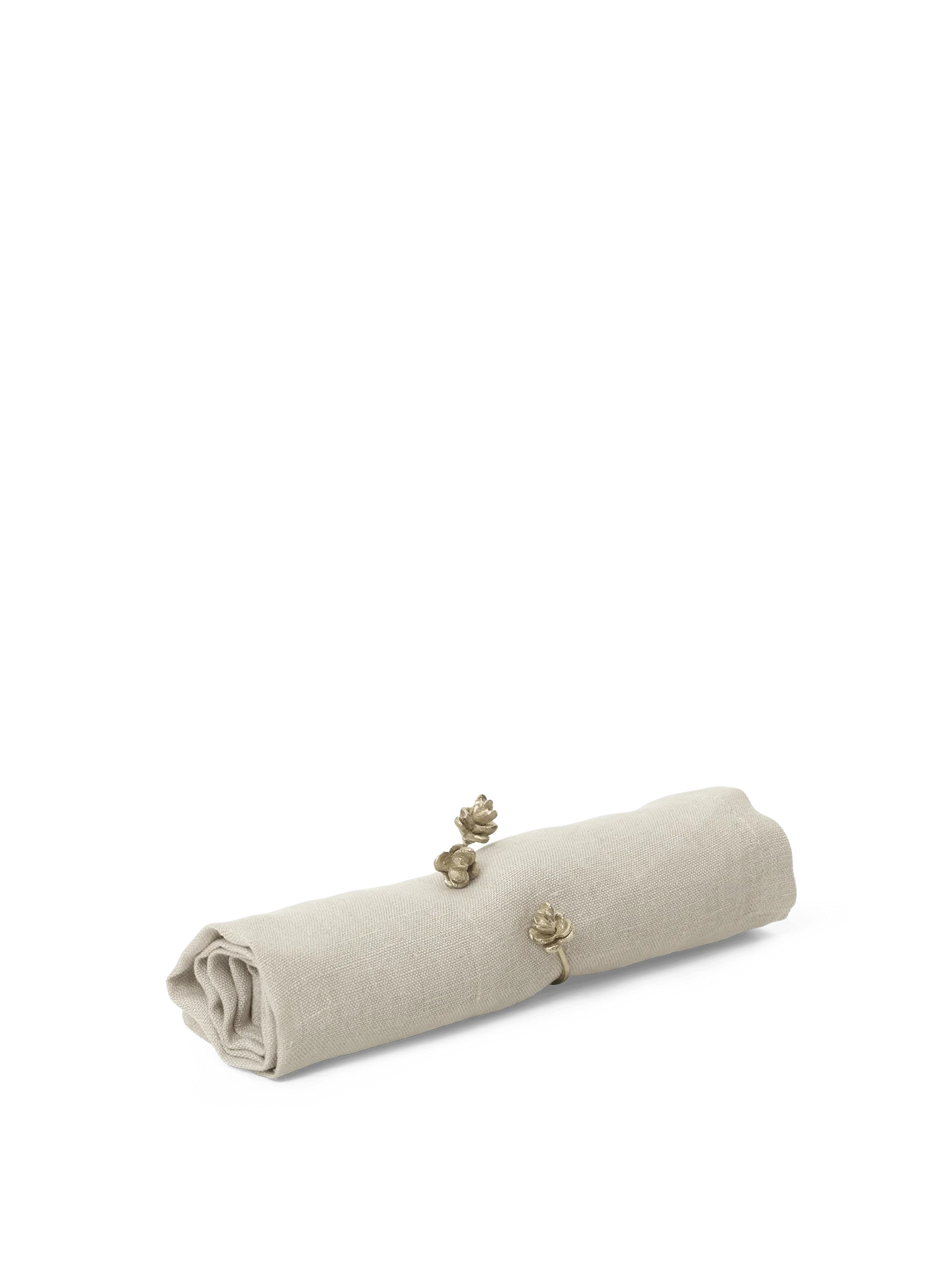 Forest Napkin Rings - Set of 4 - Brass - Image 3
