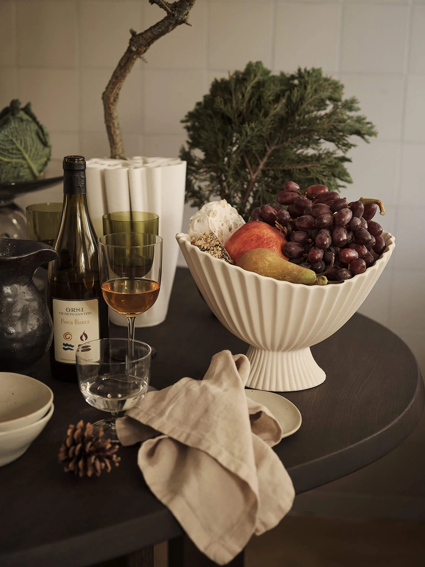 Fountain Bowl - Small - Off-White - Image 3
