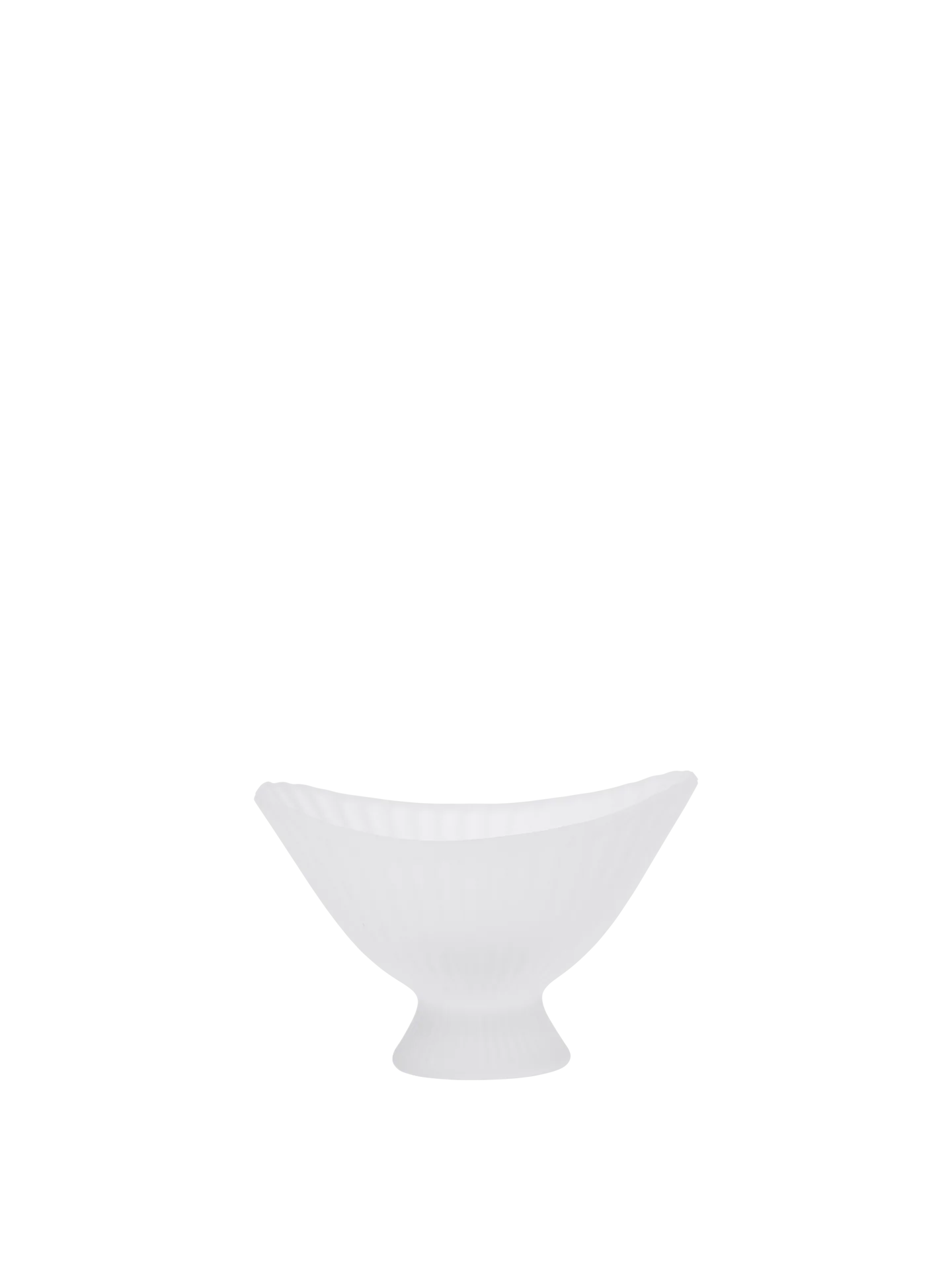 Fountain Glass Bowl - Small - Frosted