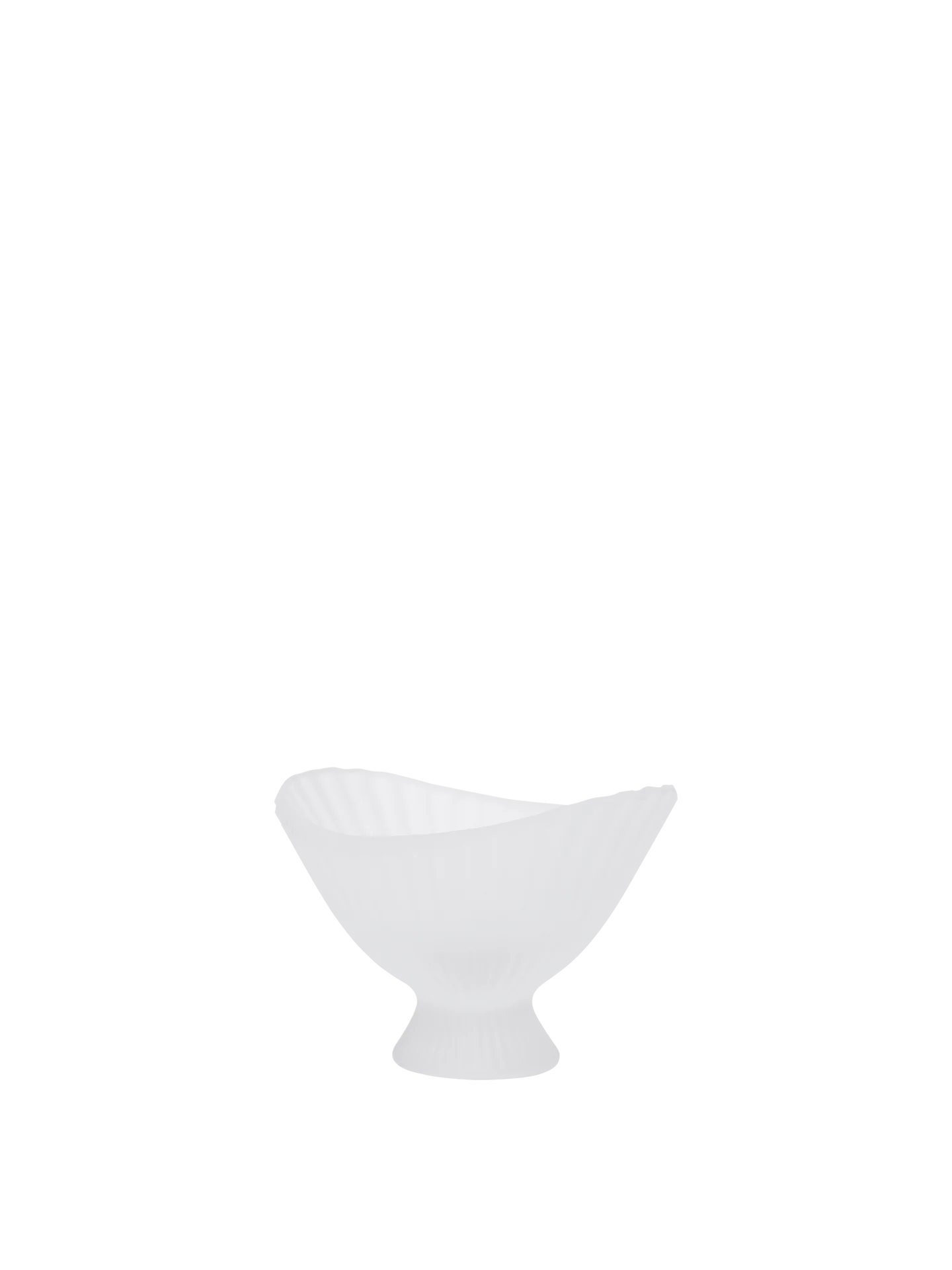 Fountain Glass Bowl - Small - Frosted - Image 4