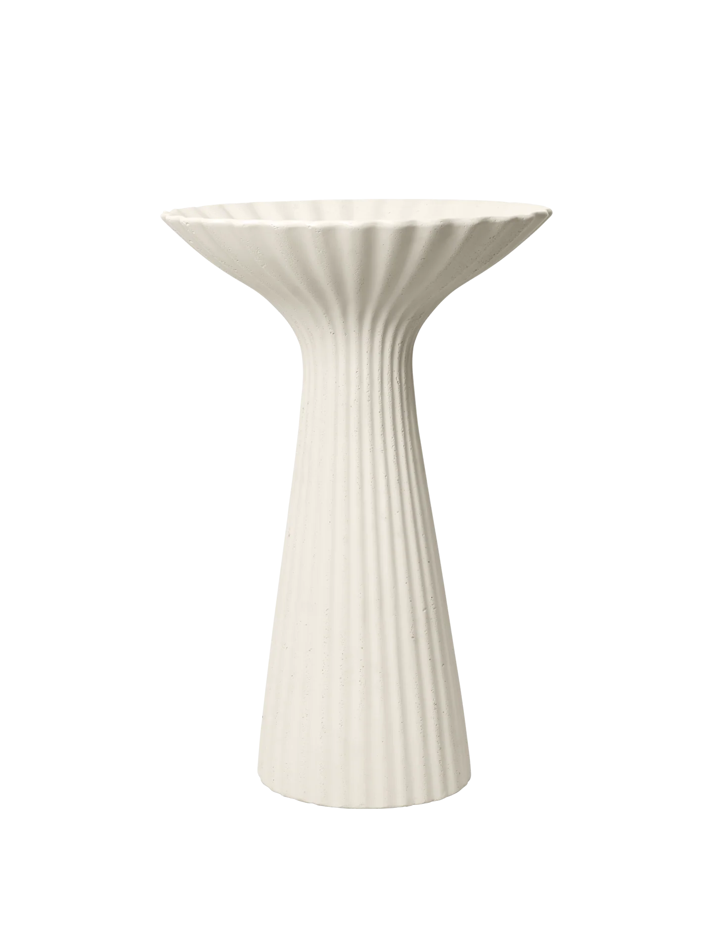 Fountain Pedestal Bowl - Ivory