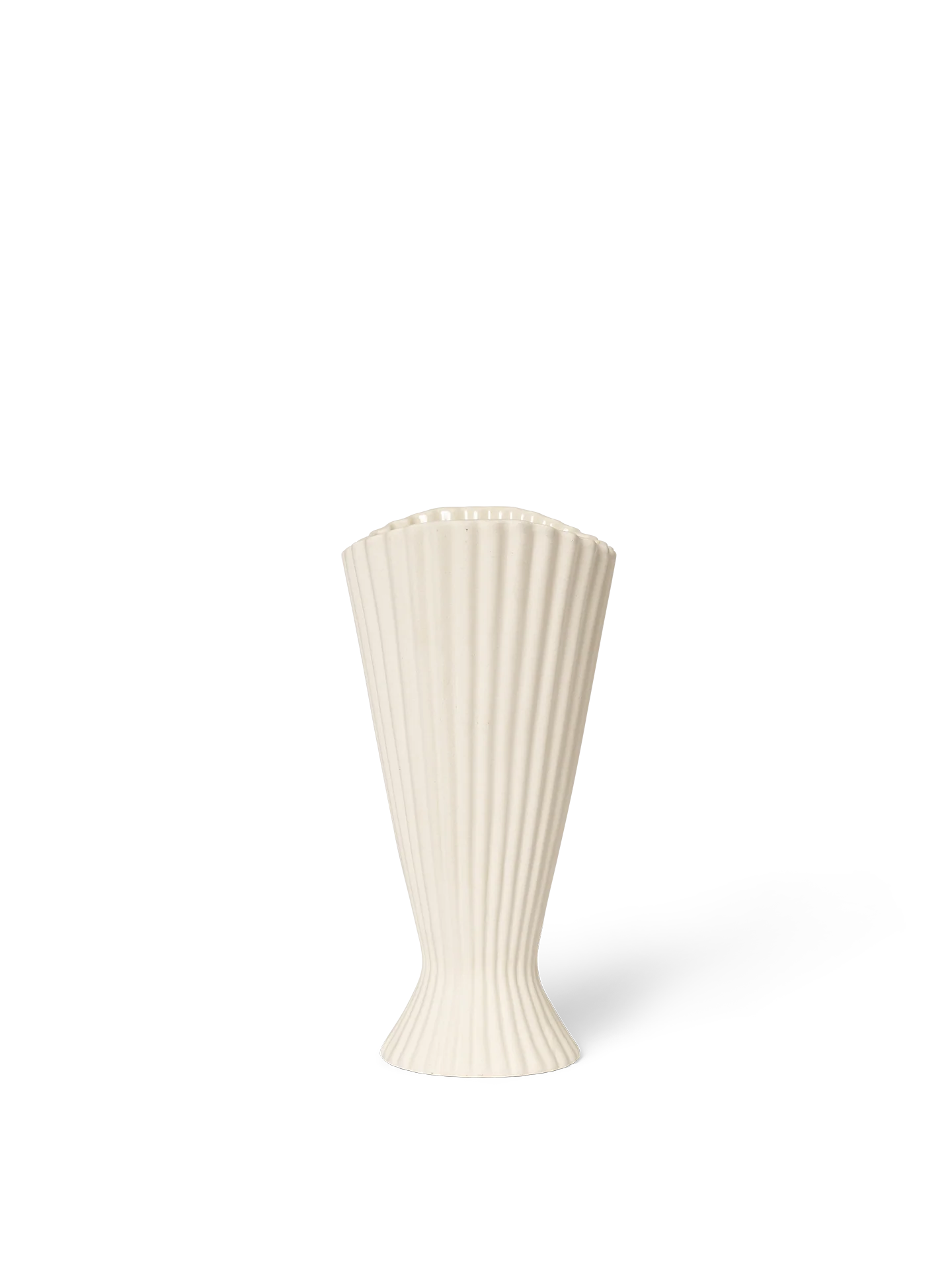 Fountain Vase - Small - Off-White