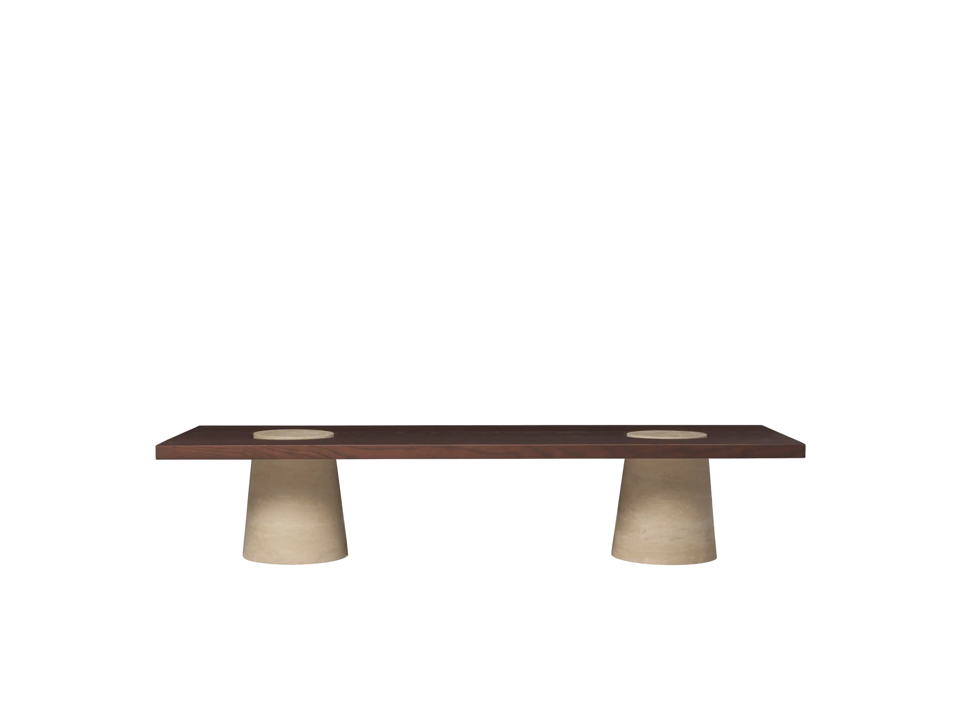 Grova Coffee Table - Travertine