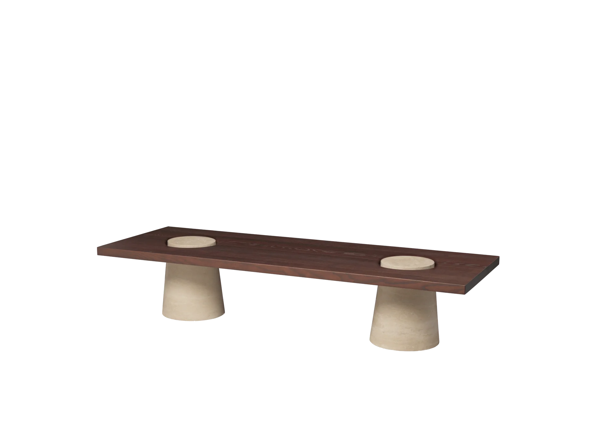 Grova Coffee Table - Travertine - Image 5